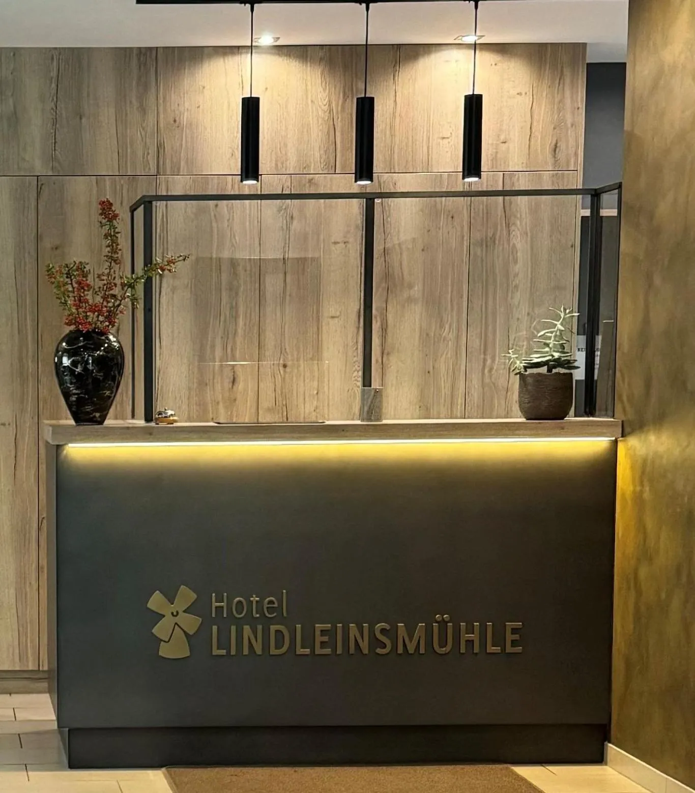Lobby or reception in Hotel Lindleinsmühle