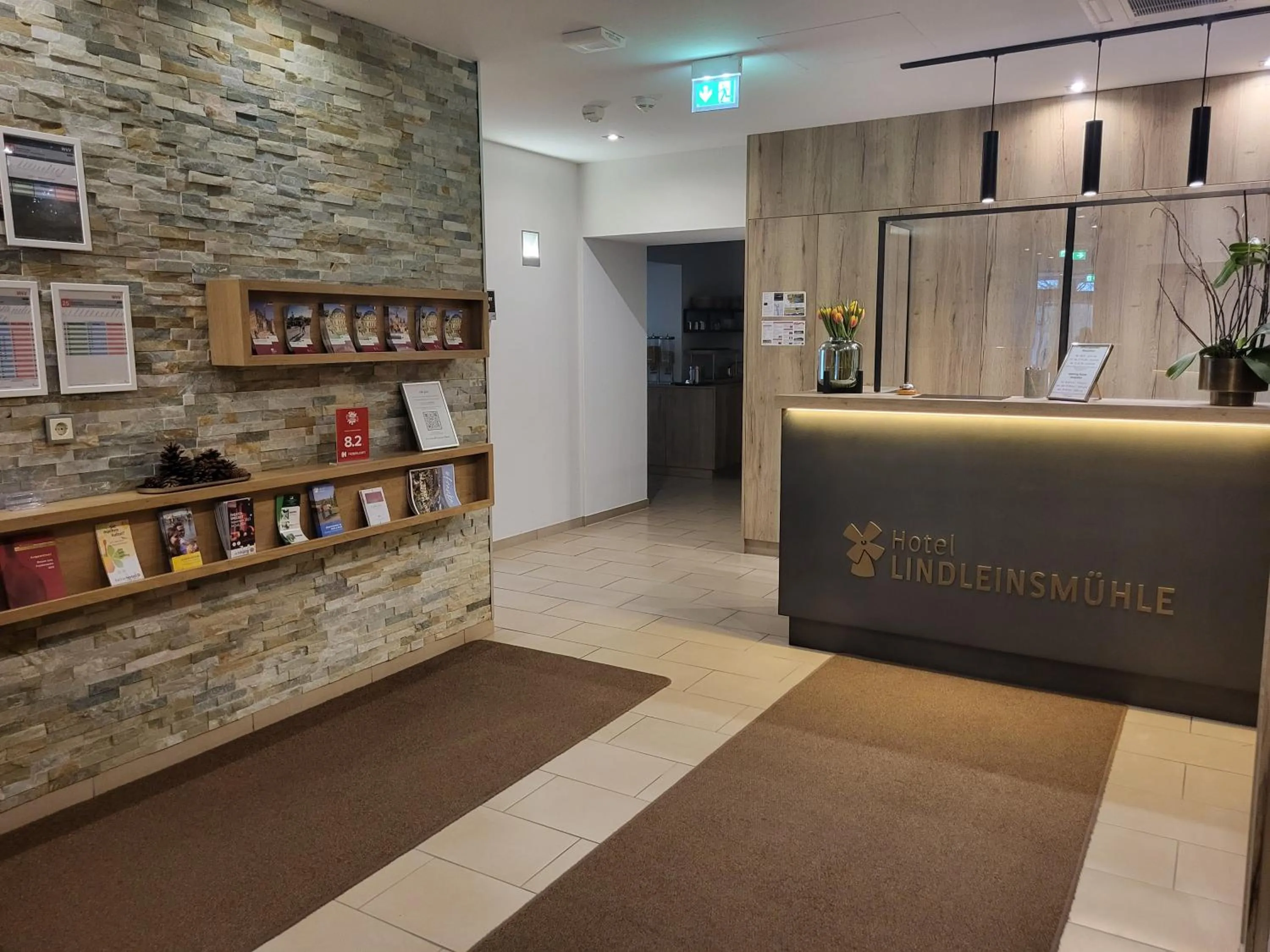 Lobby or reception in Hotel Lindleinsmühle