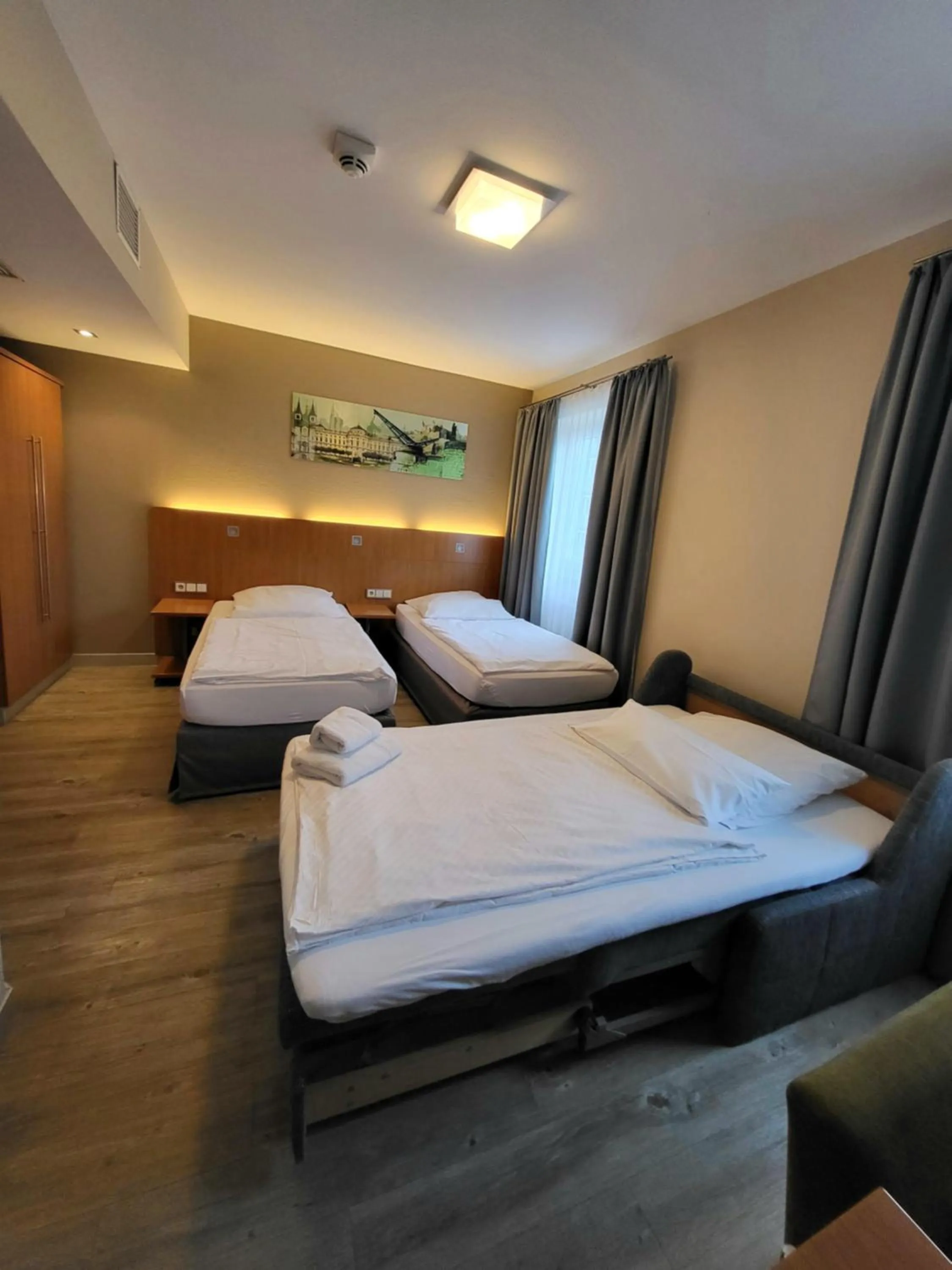 Photo of the whole room, Bed in Hotel Lindleinsmühle