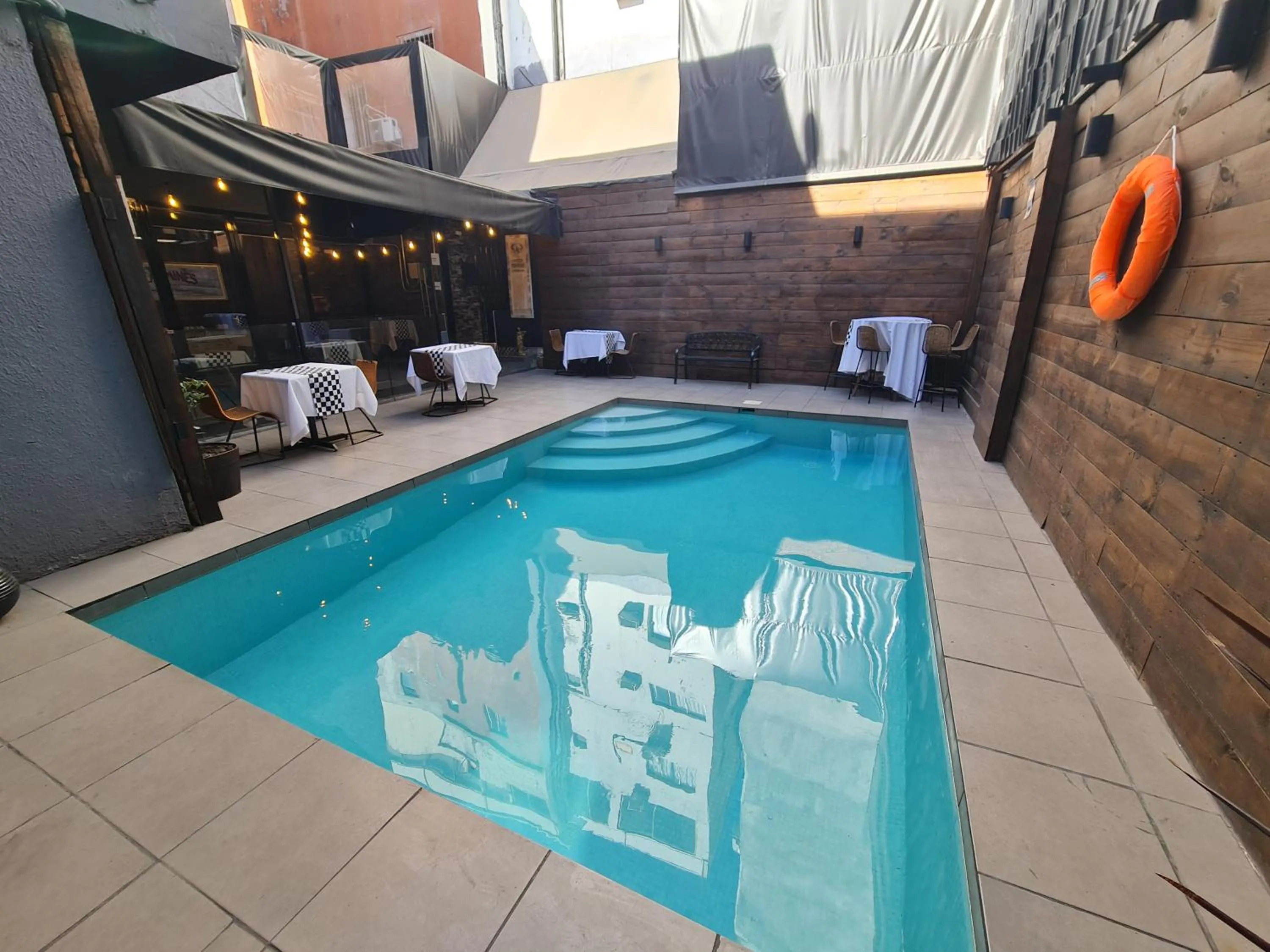 Pool view in Hotel Sonetto