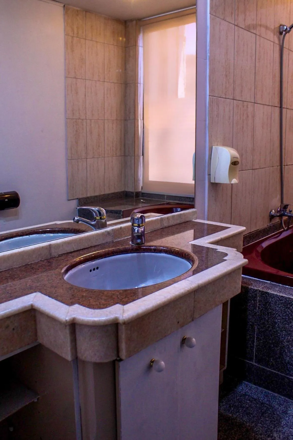 Bathroom in Hotel Sonetto