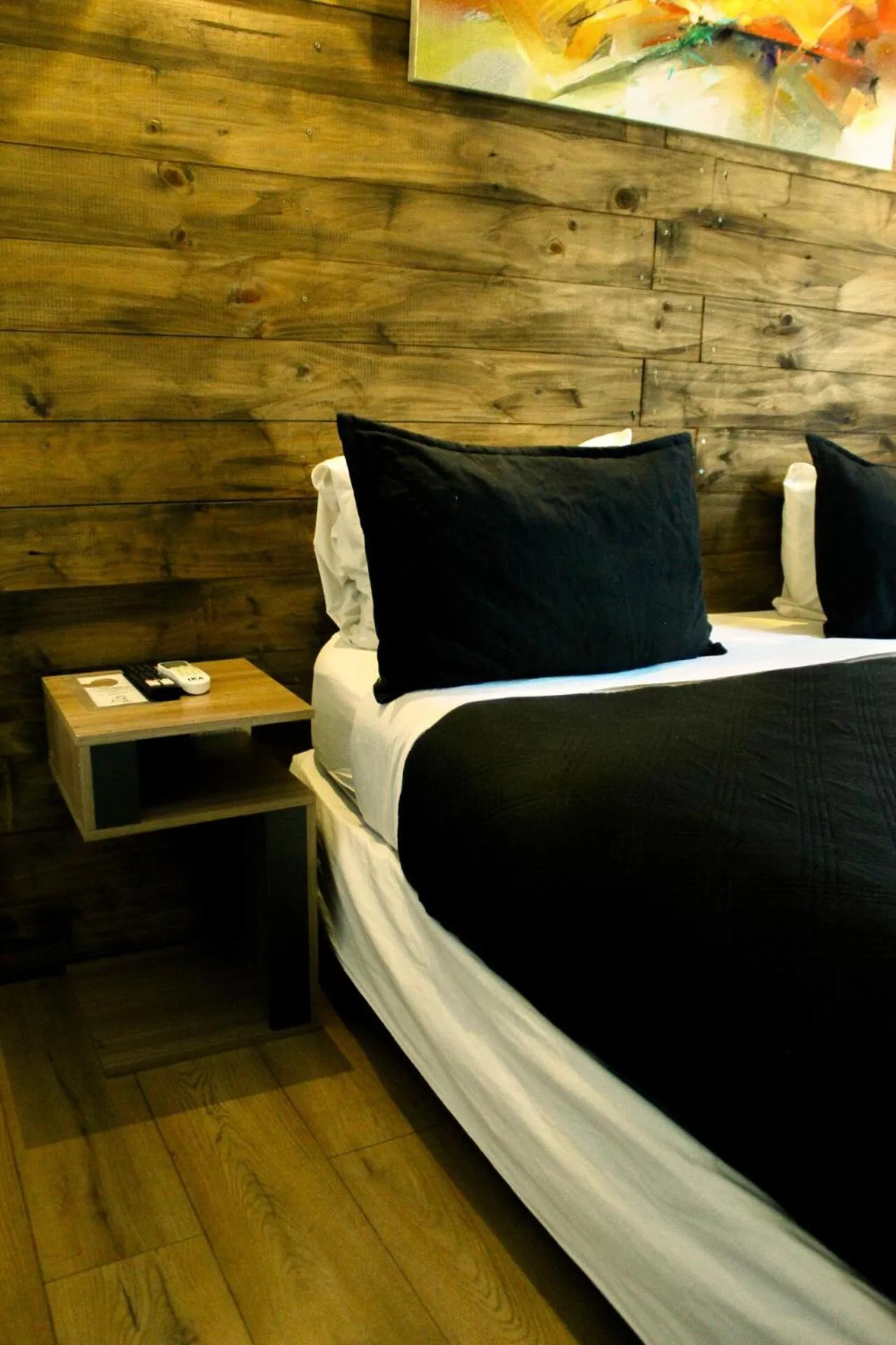 Bed in Hotel Sonetto