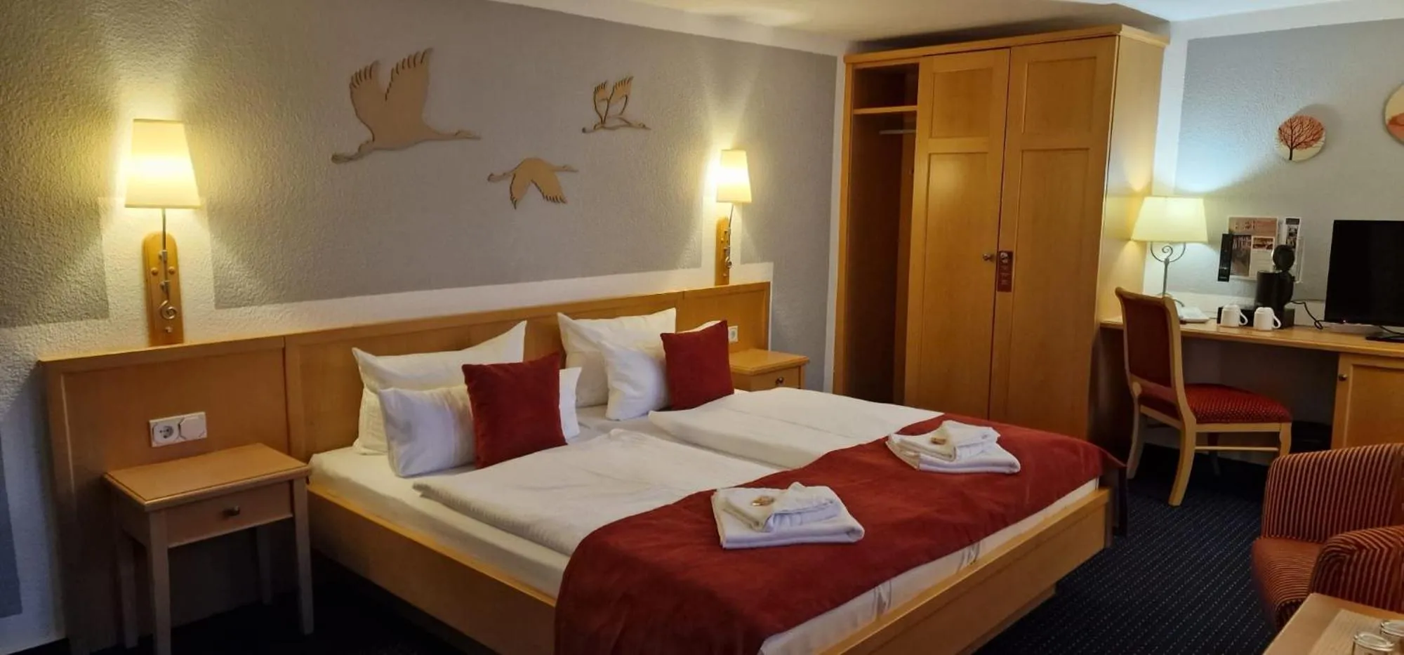 Bed in Hotel Am Markt & Brauhaus Stadtkrug