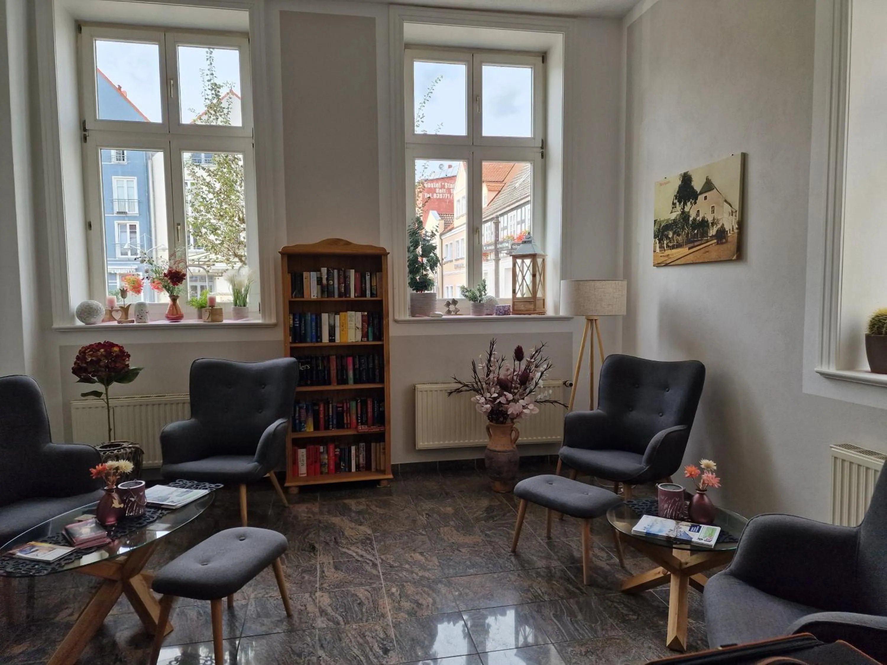 Lobby or reception in Hotel Am Markt & Brauhaus Stadtkrug