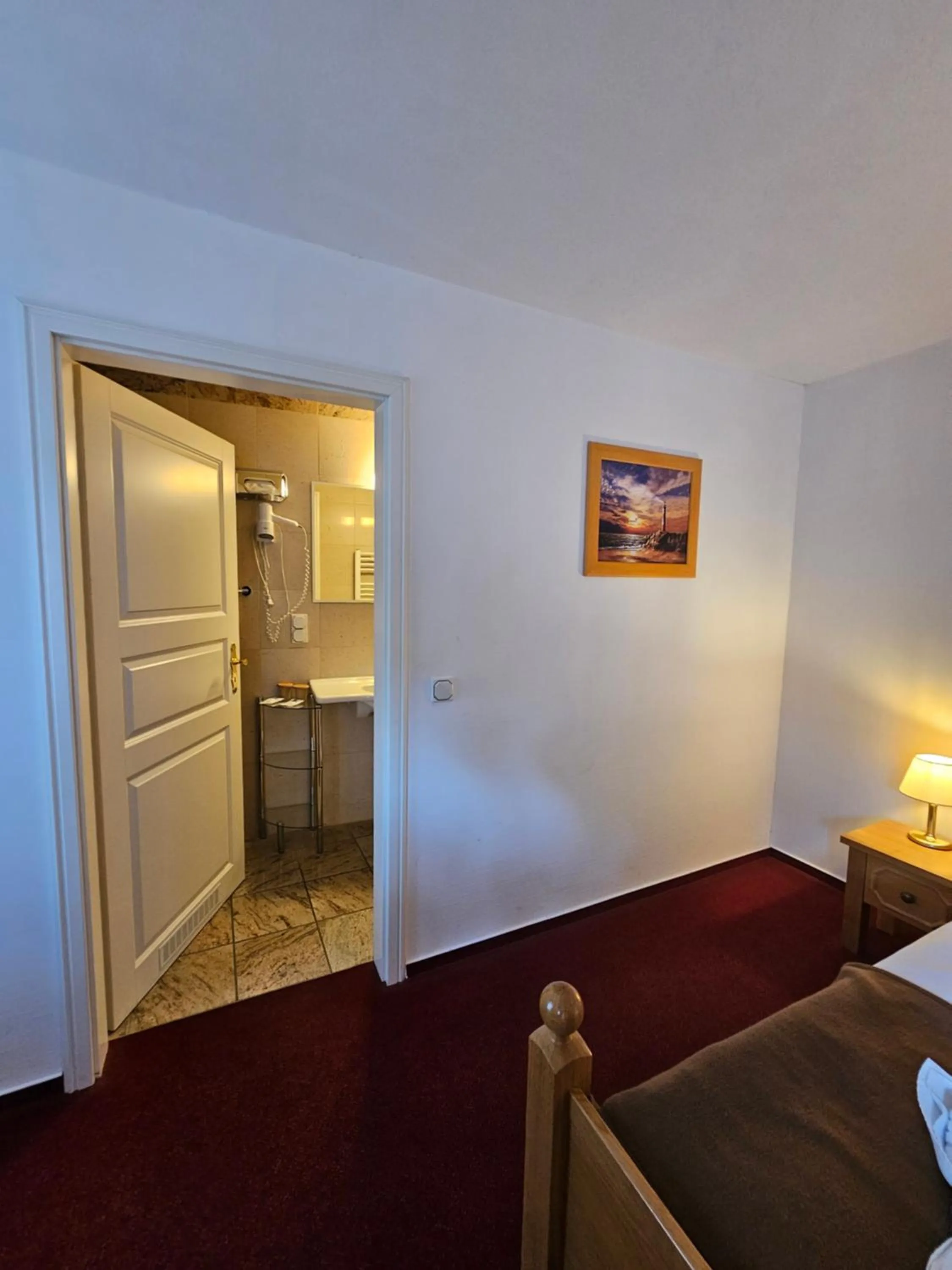 Bed in Hotel Am Markt & Brauhaus Stadtkrug