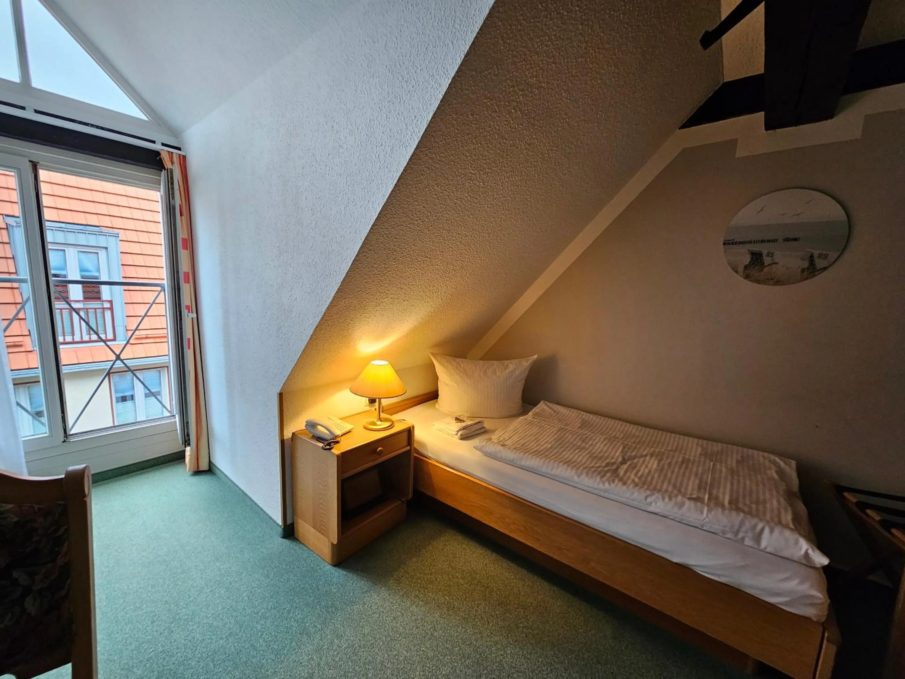 Bed in Hotel Am Markt & Brauhaus Stadtkrug