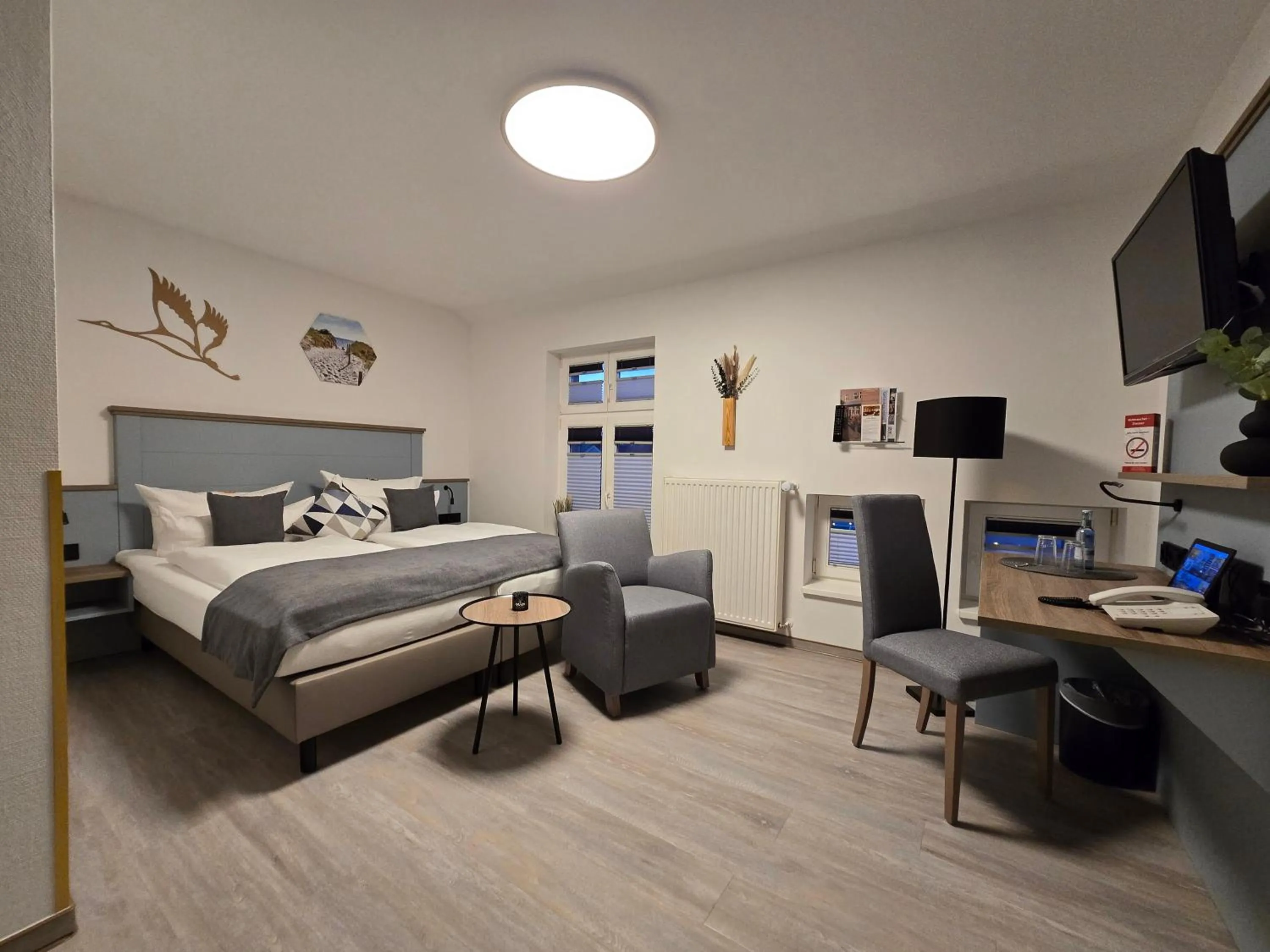 Bed in Hotel Am Markt & Brauhaus Stadtkrug