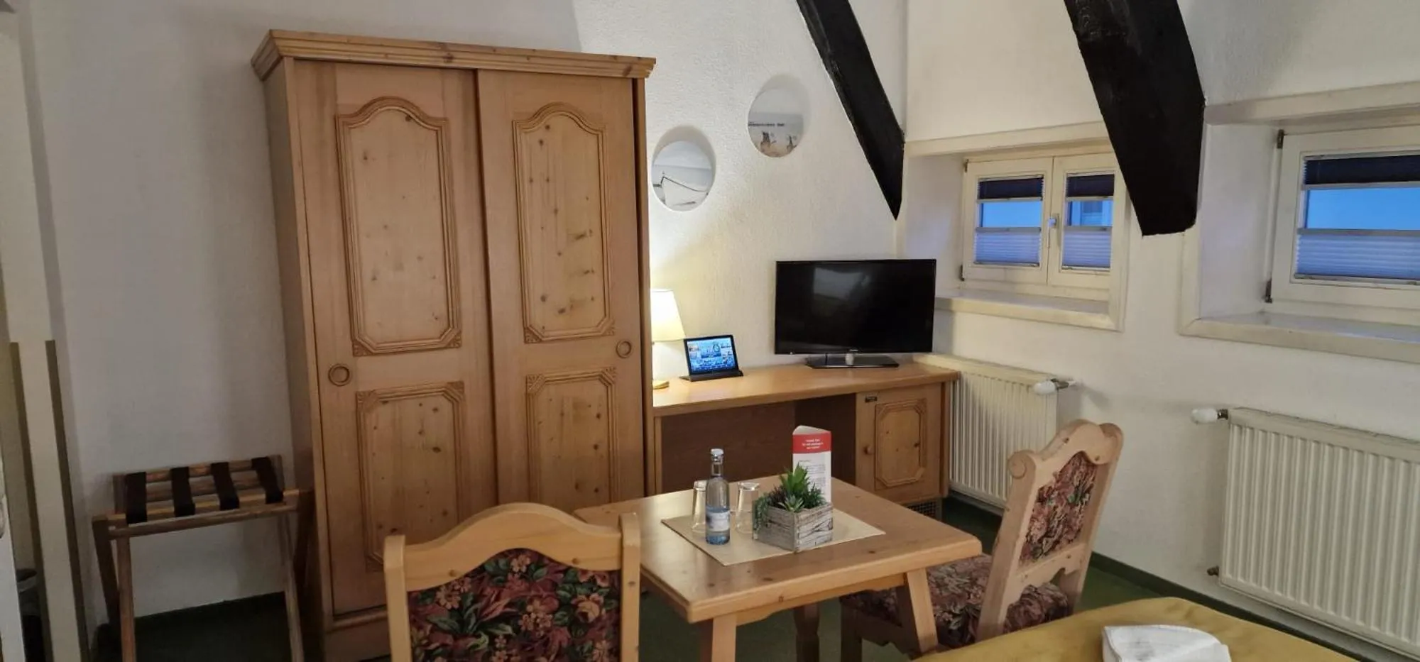 Bed in Hotel Am Markt & Brauhaus Stadtkrug