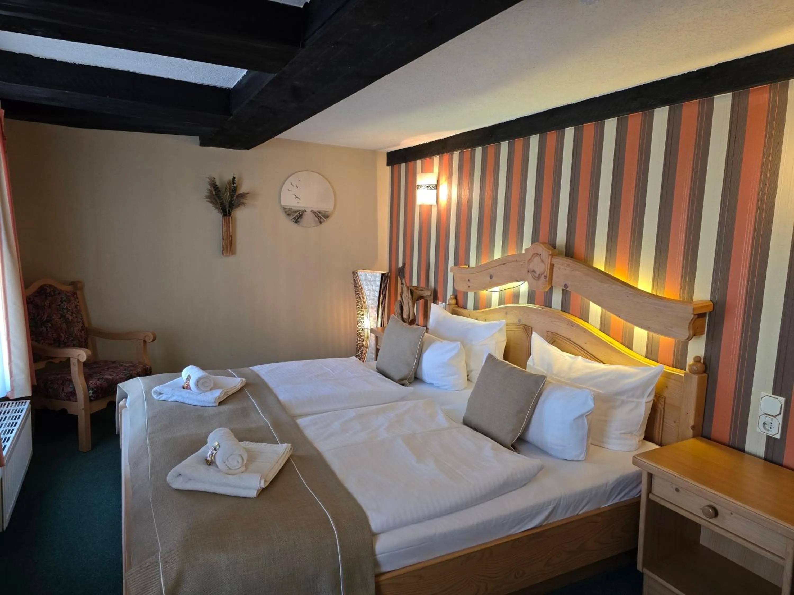 Bedroom, Bed in Hotel Am Markt & Brauhaus Stadtkrug