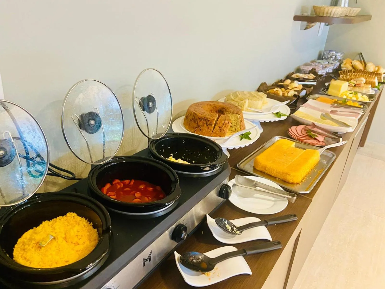 Food close-up in Alfa Plaza Hotel