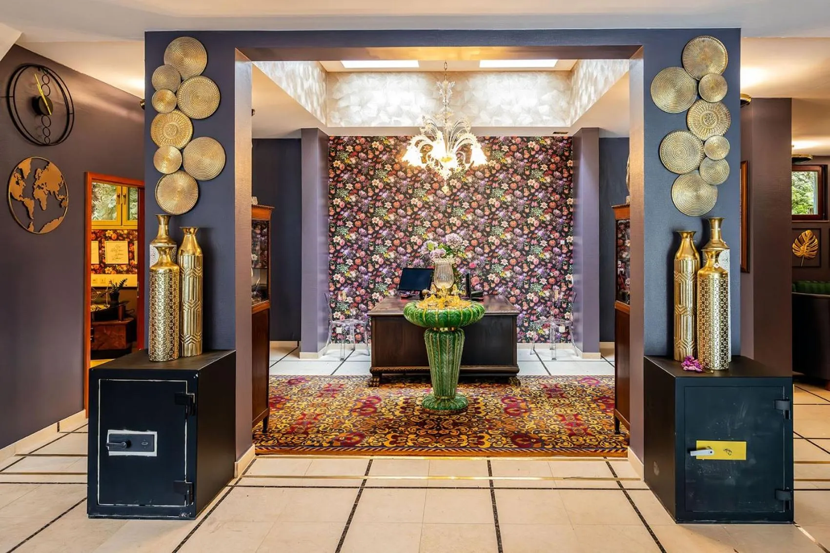 Lobby or reception in Zeitgeist Rathen by STEIGER Hotels