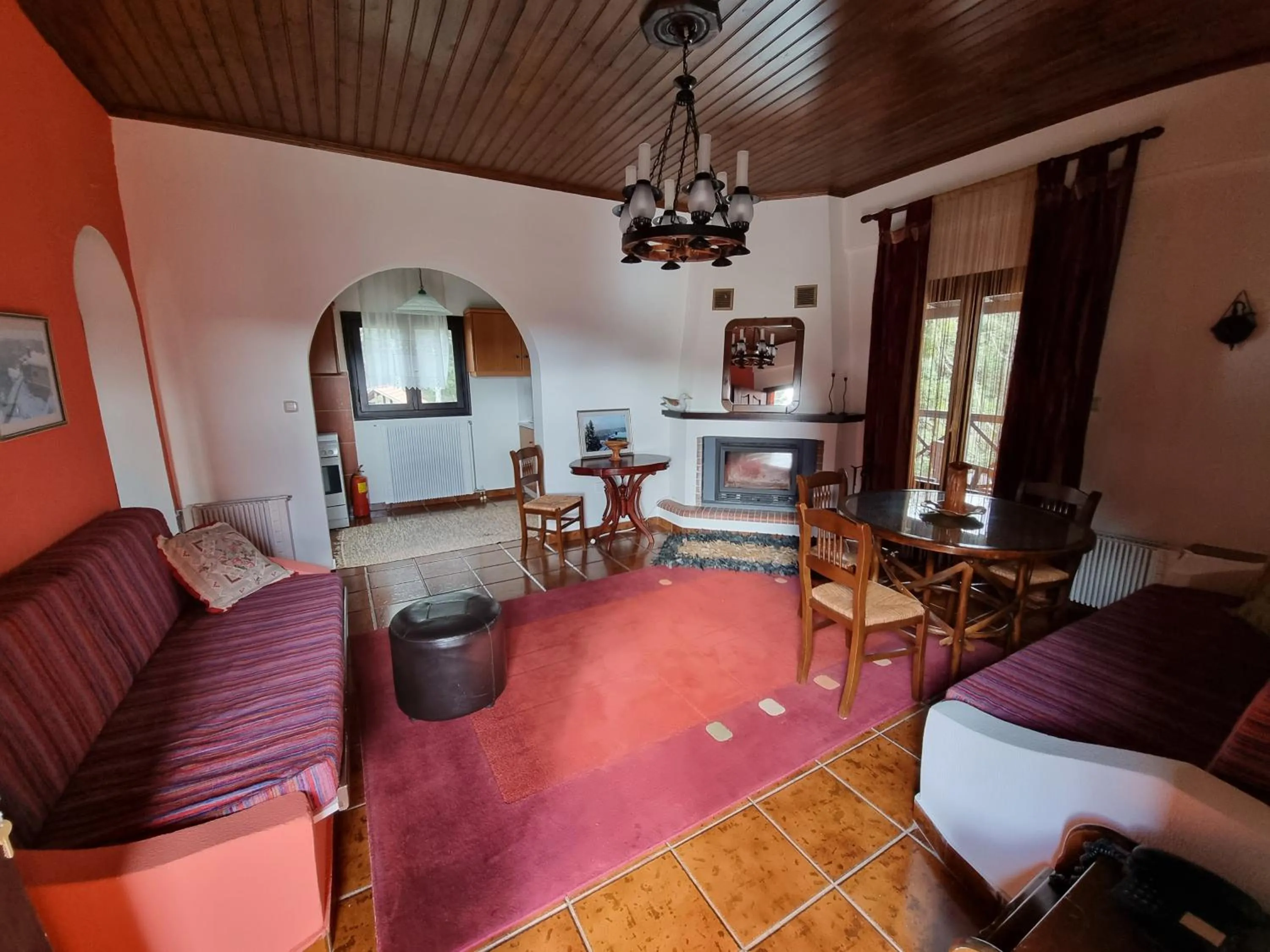 Seating area in CHALET ELATI