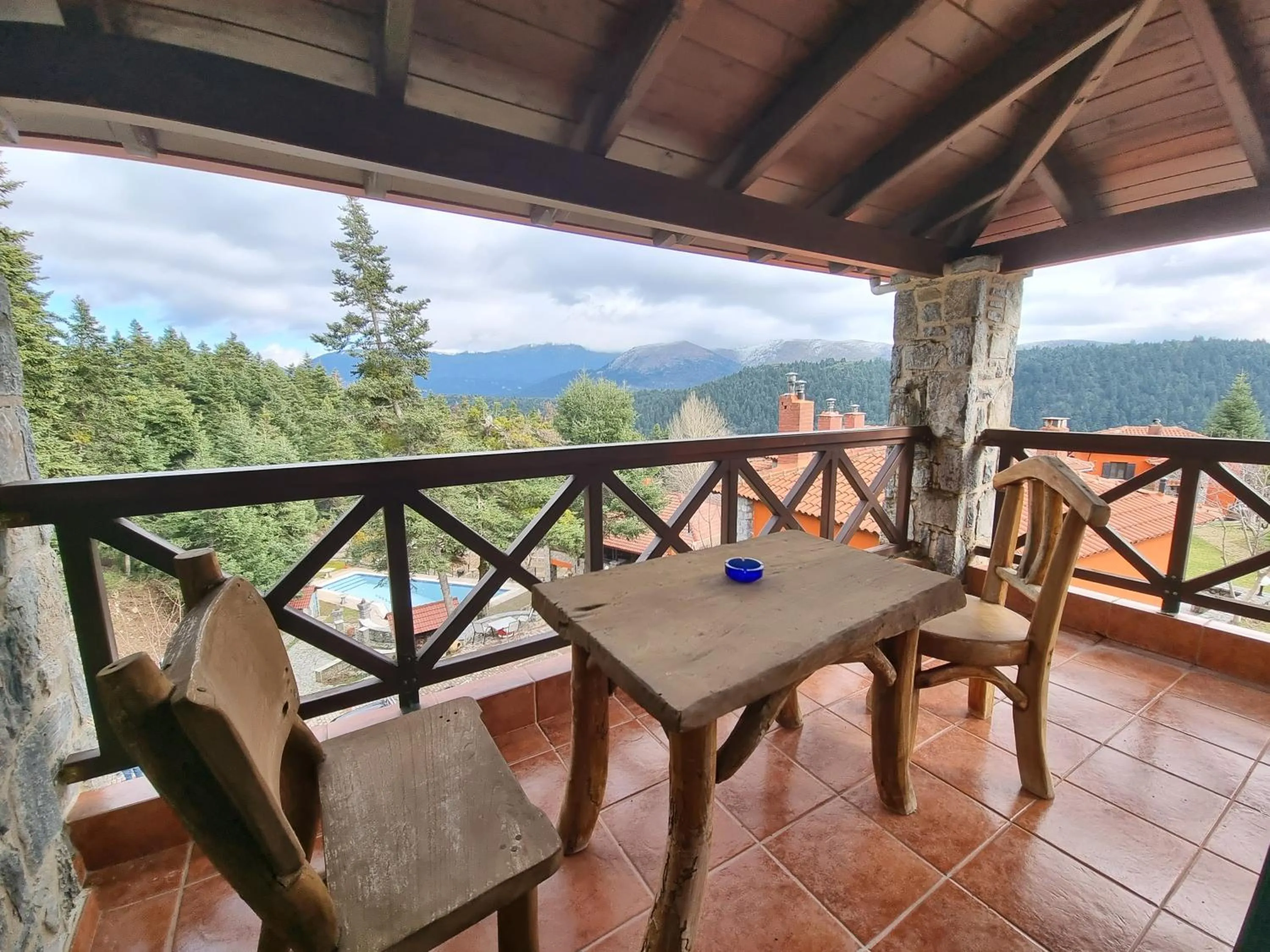 Balcony/Terrace in CHALET ELATI