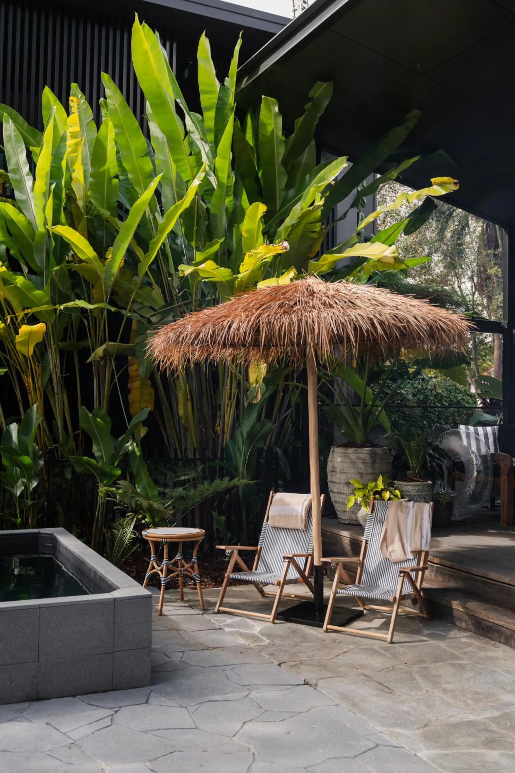 sunbed in Imperial Boutique Accommodation