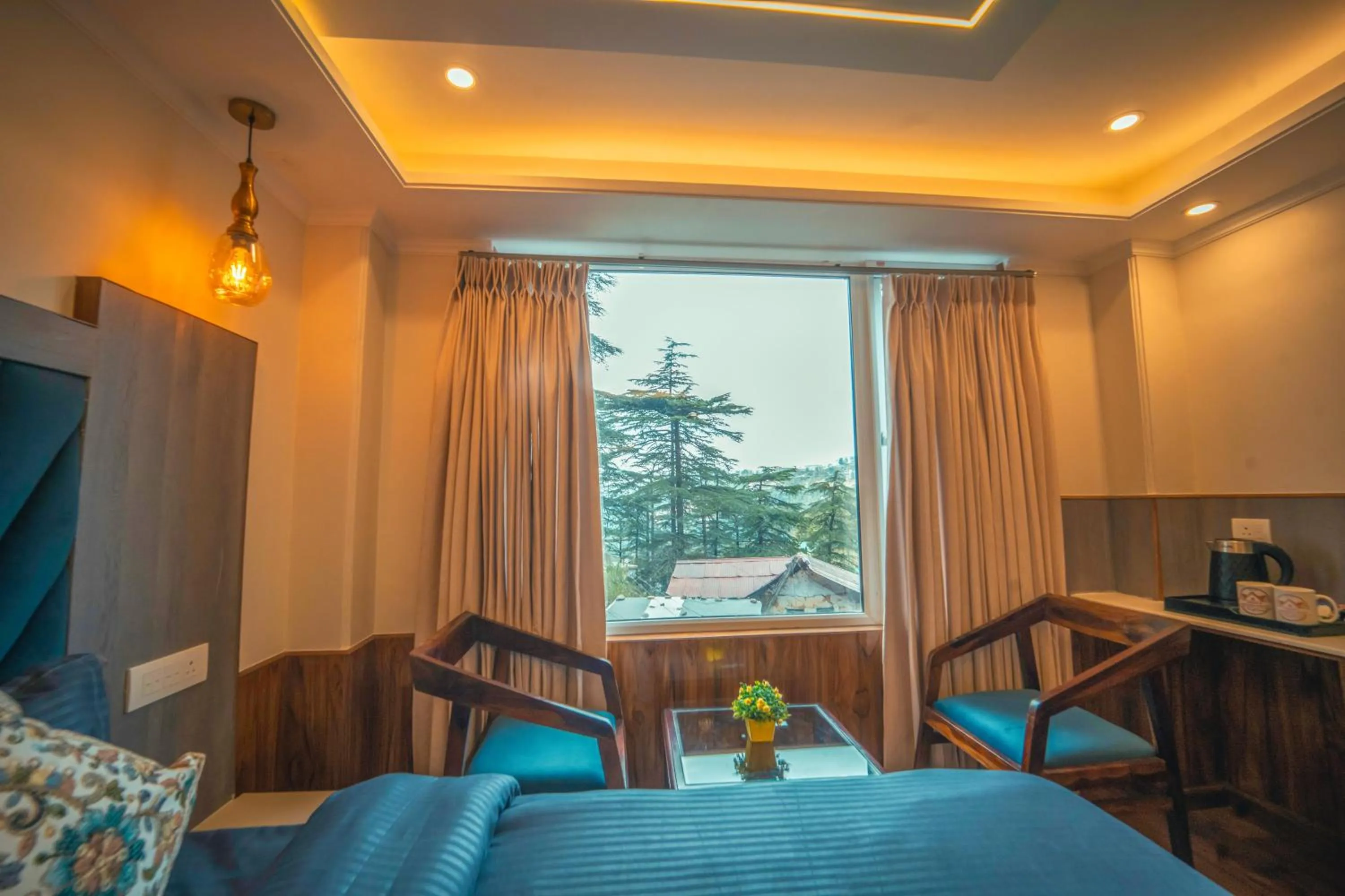 Photo of the whole room, Bed in Singhs BnB by Lazy Getaways