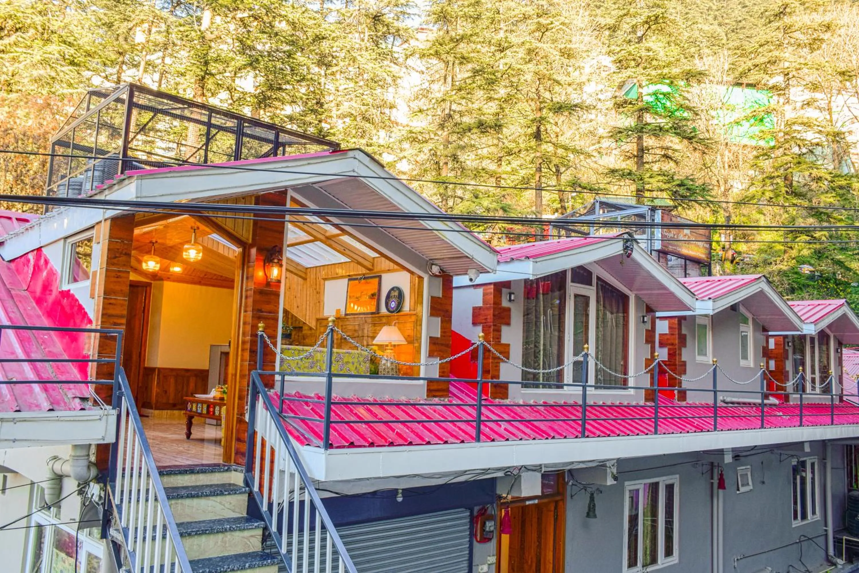 Facade/entrance in Singhs BnB by Lazy Getaways