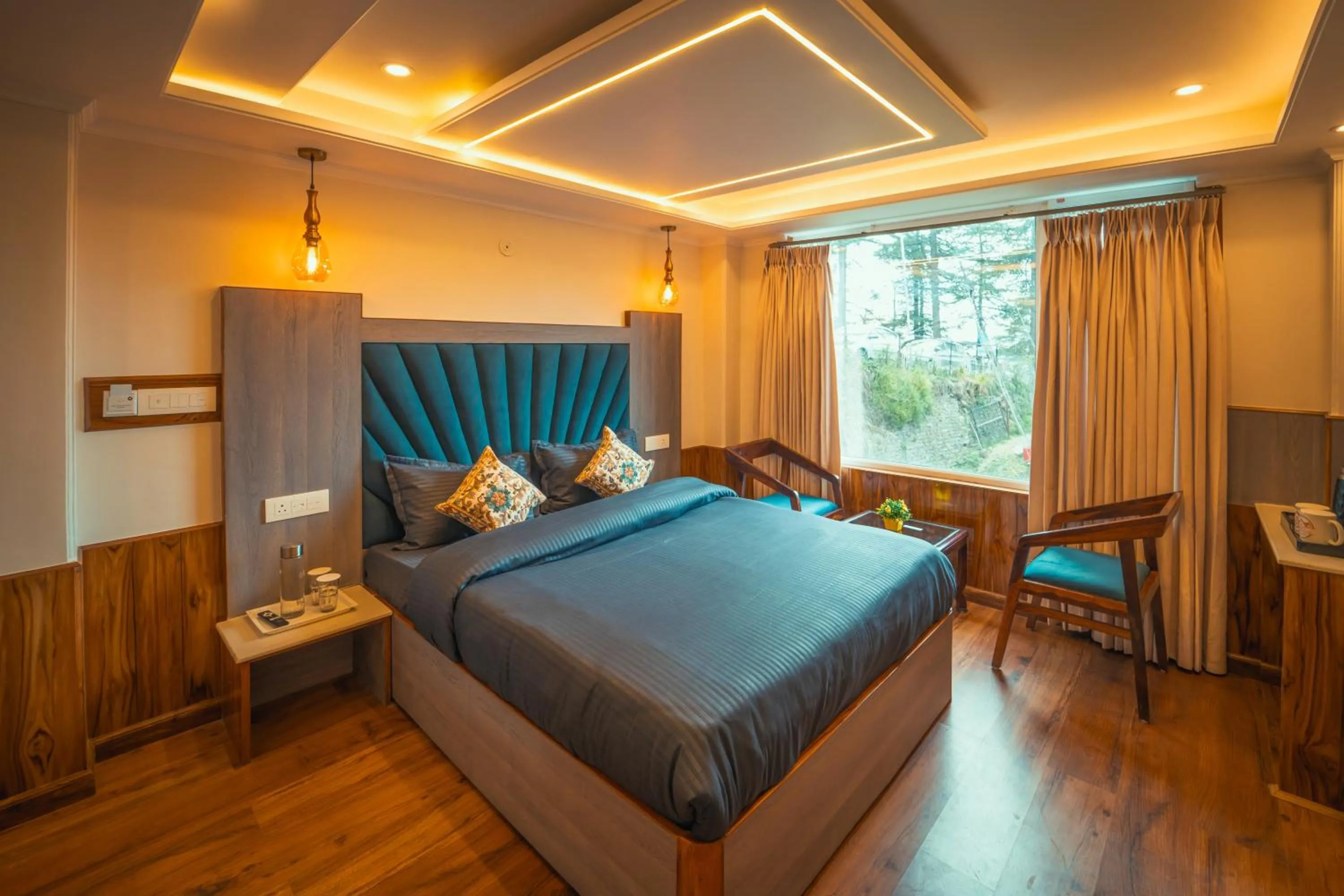 Bed in Singhs BnB by Lazy Getaways