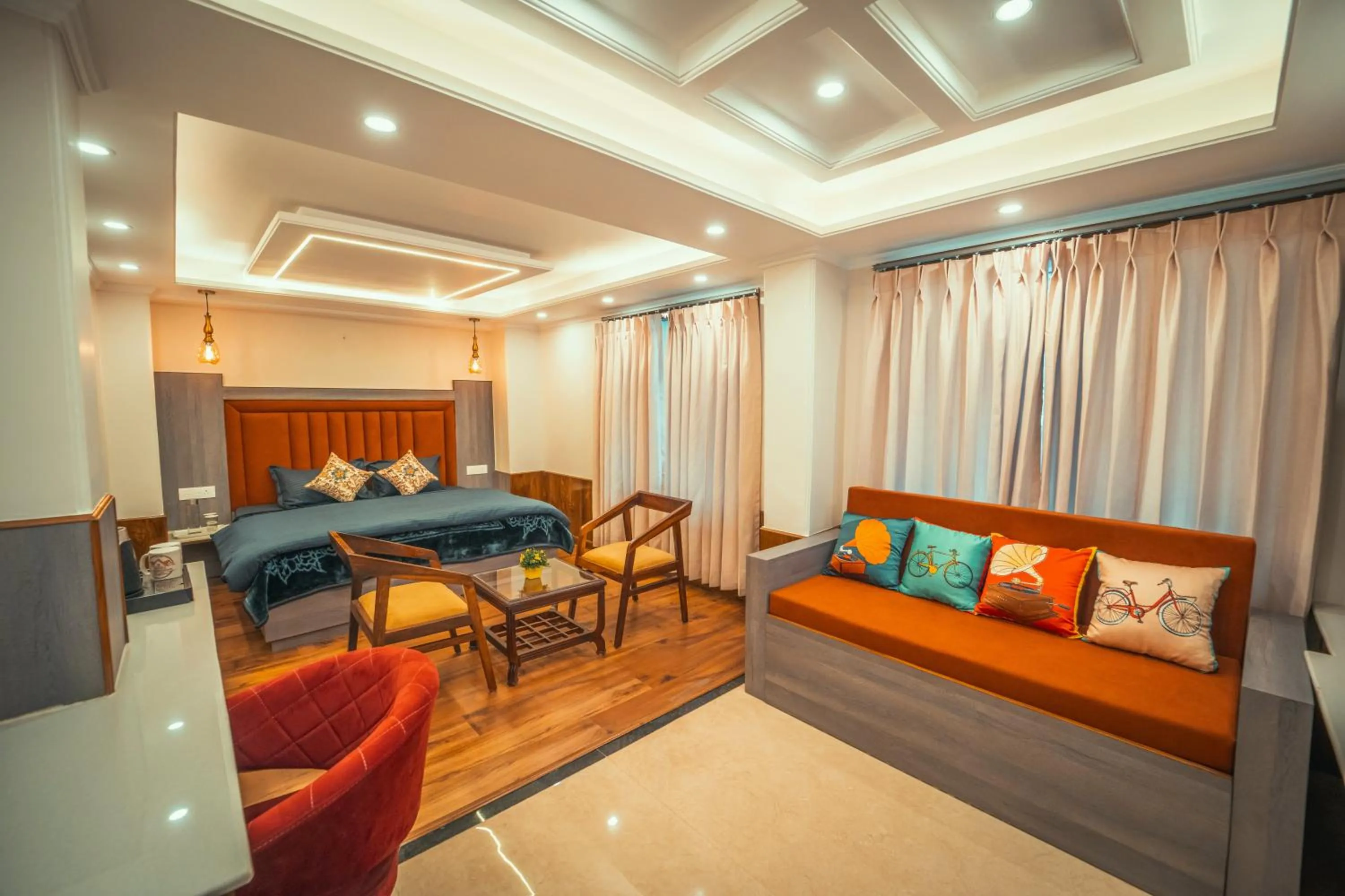 Bedroom, Bed in Singhs BnB by Lazy Getaways