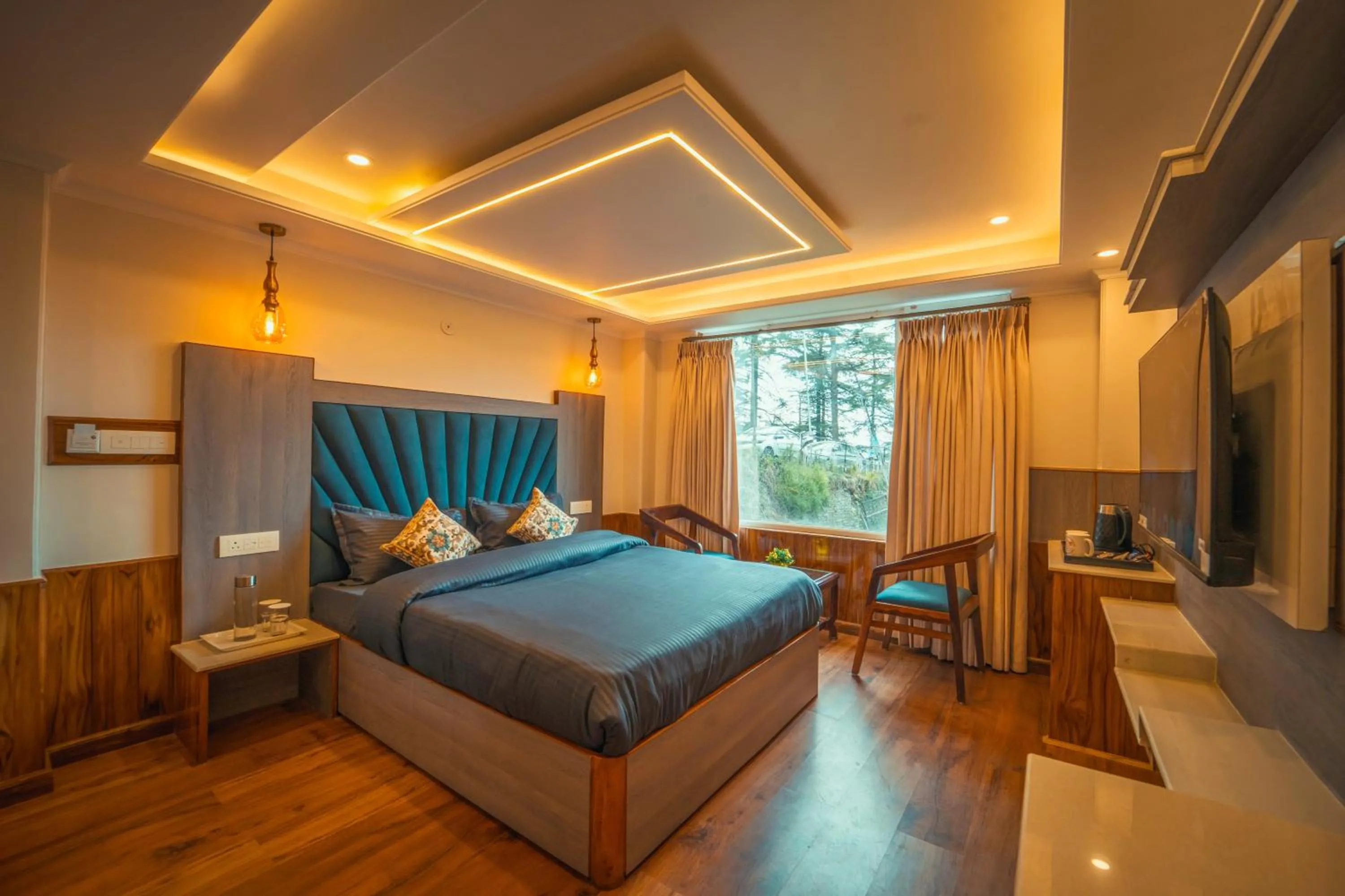 Bedroom, Bed in Singhs BnB by Lazy Getaways