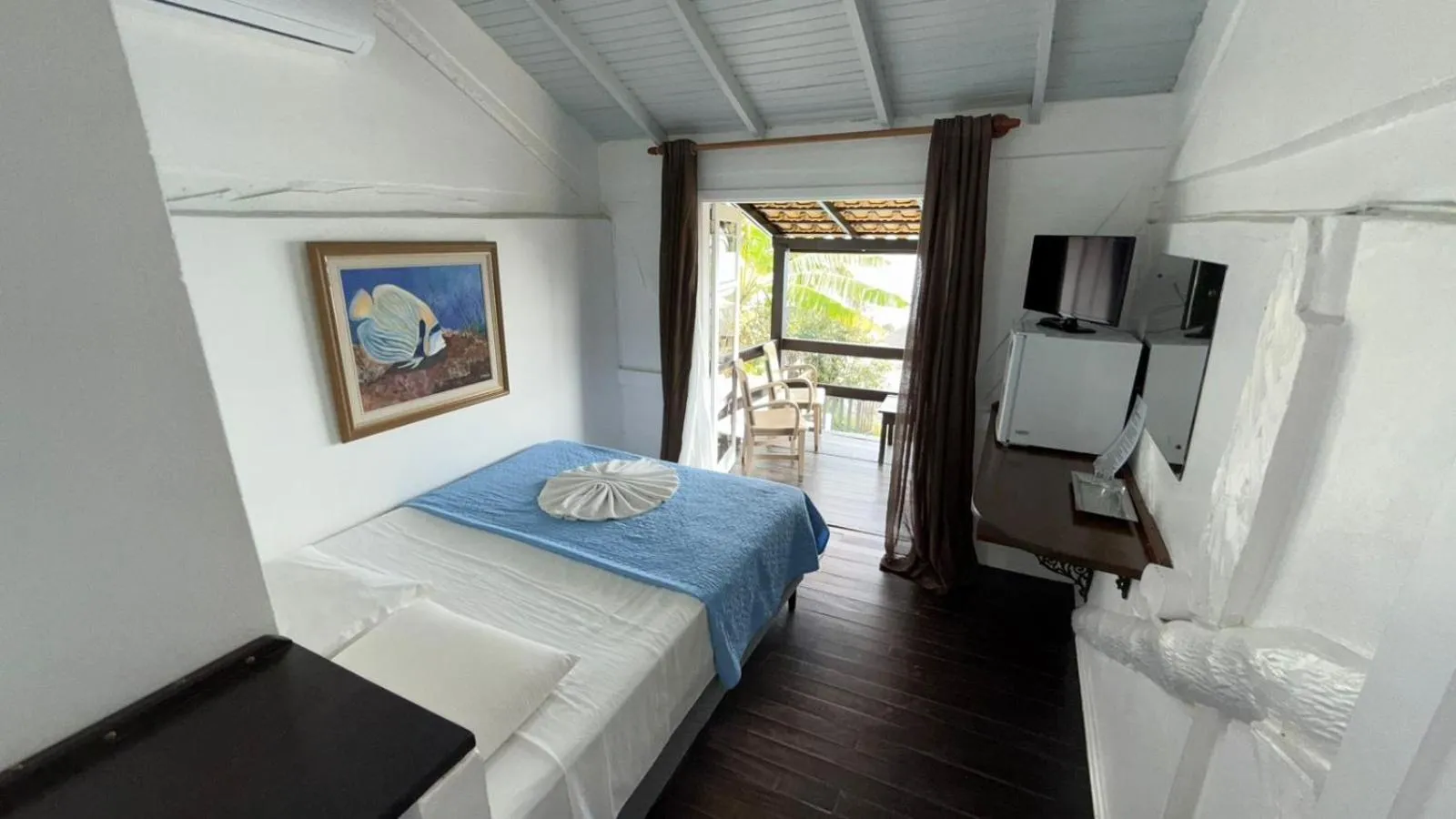 Bed in Pousada Caminho do Mar