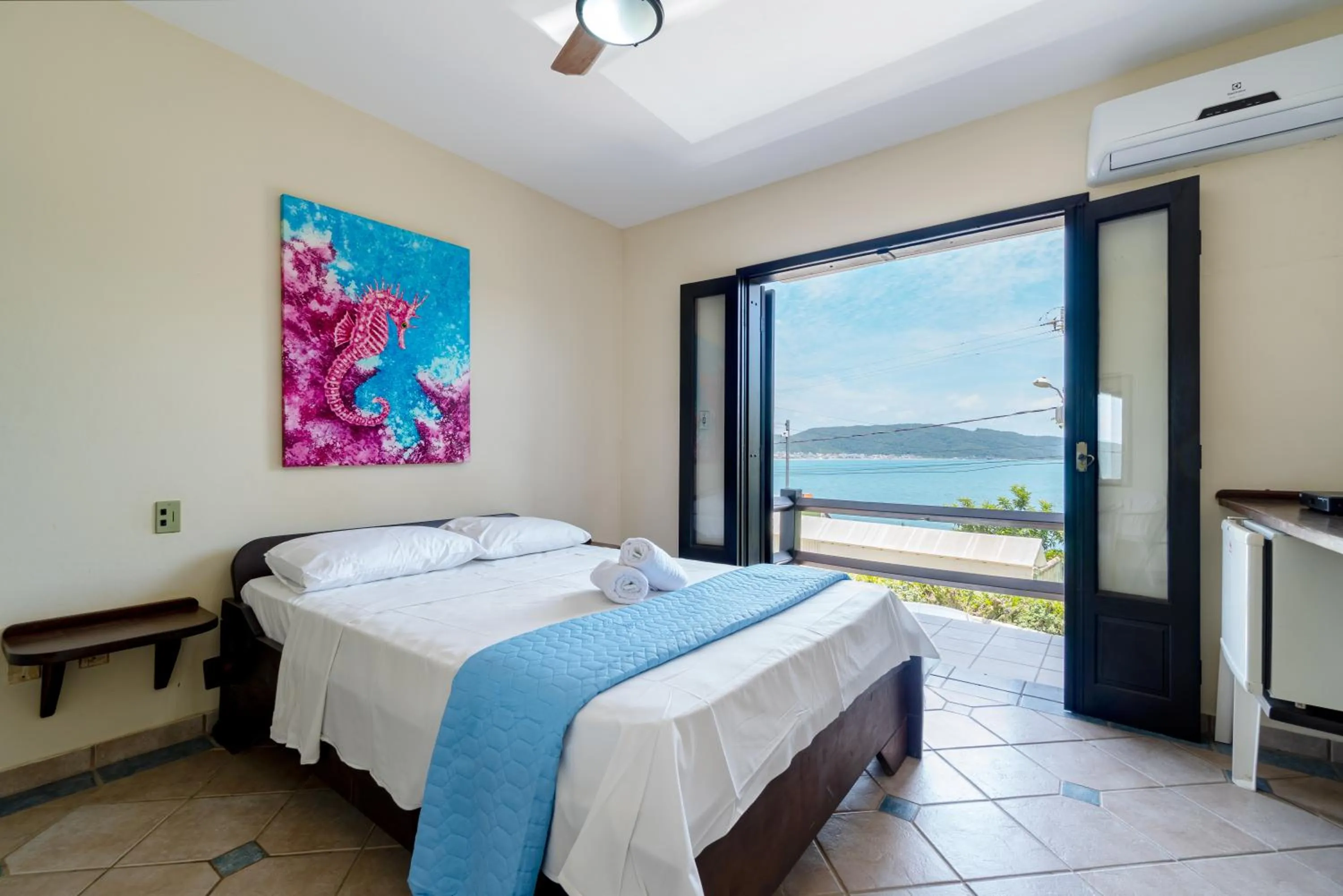 Bed in Pousada Caminho do Mar