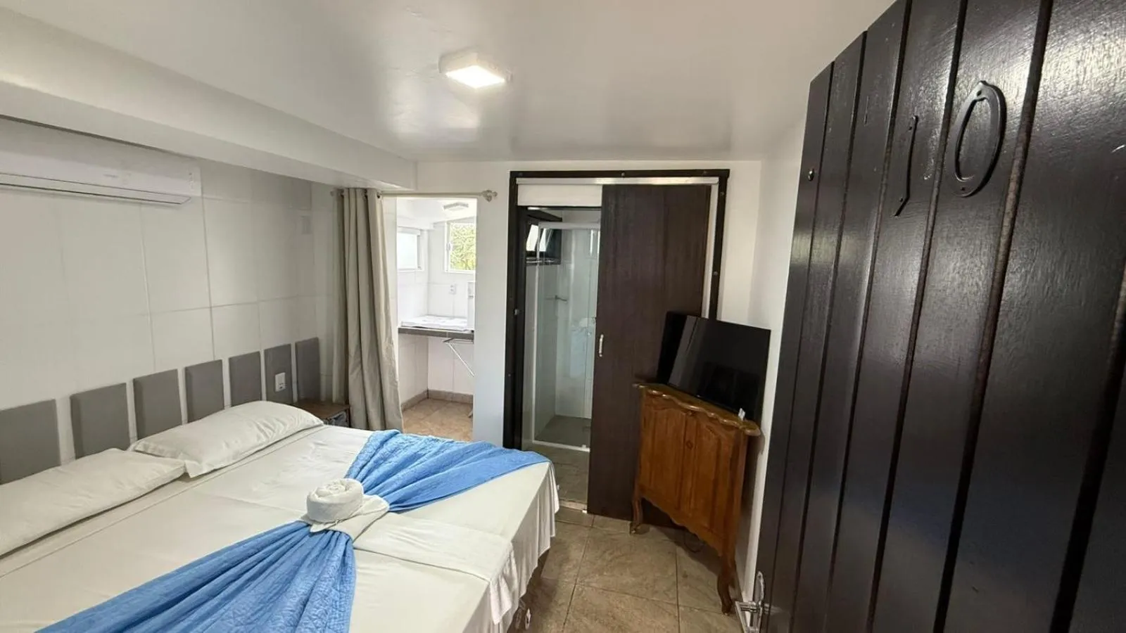 Bed in Pousada Caminho do Mar