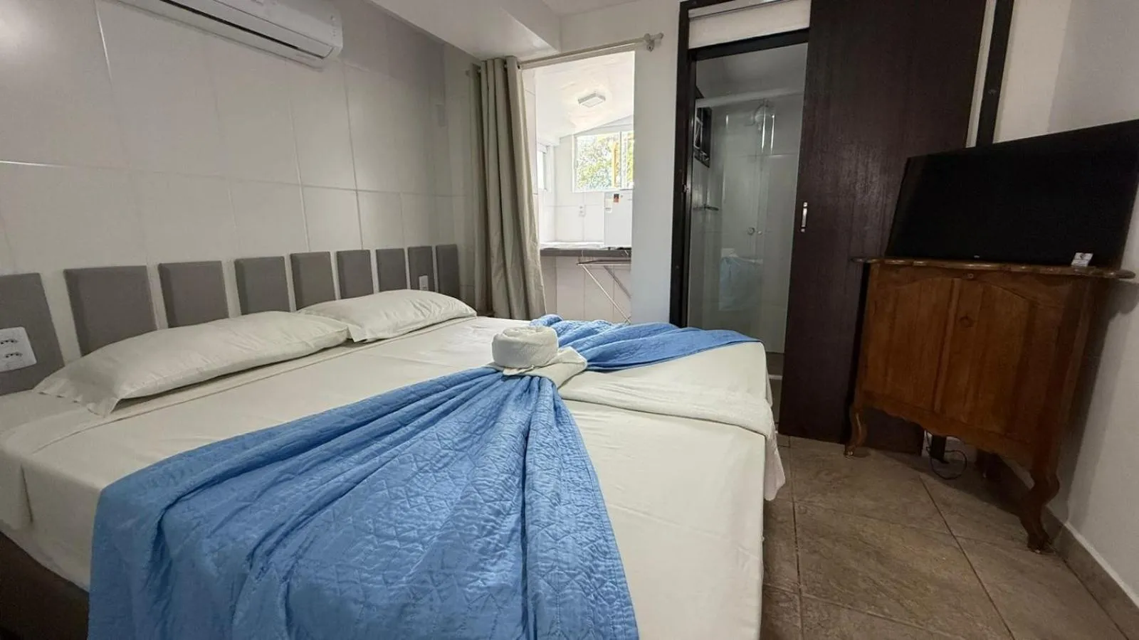 Bed in Pousada Caminho do Mar