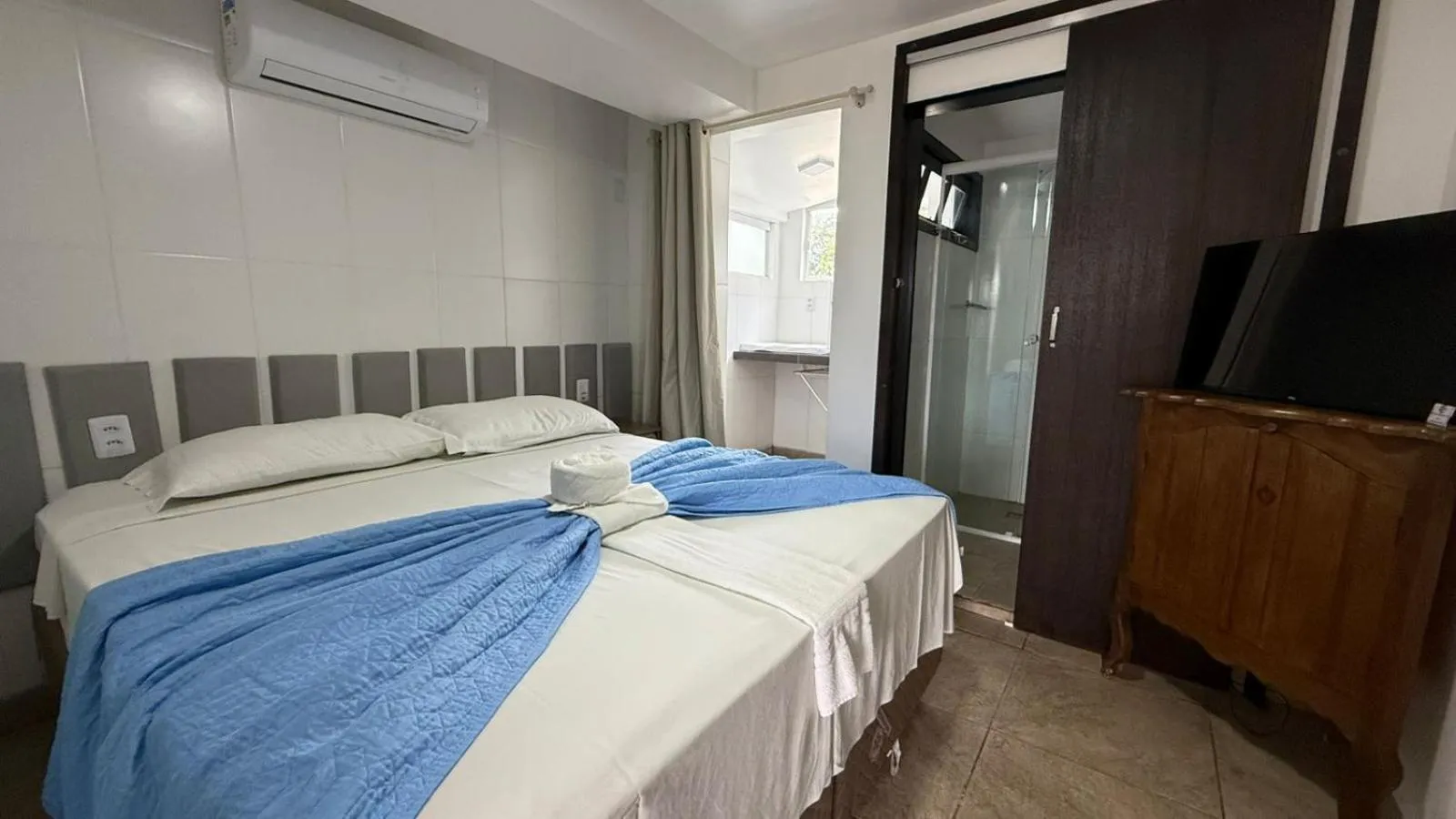 Bed in Pousada Caminho do Mar