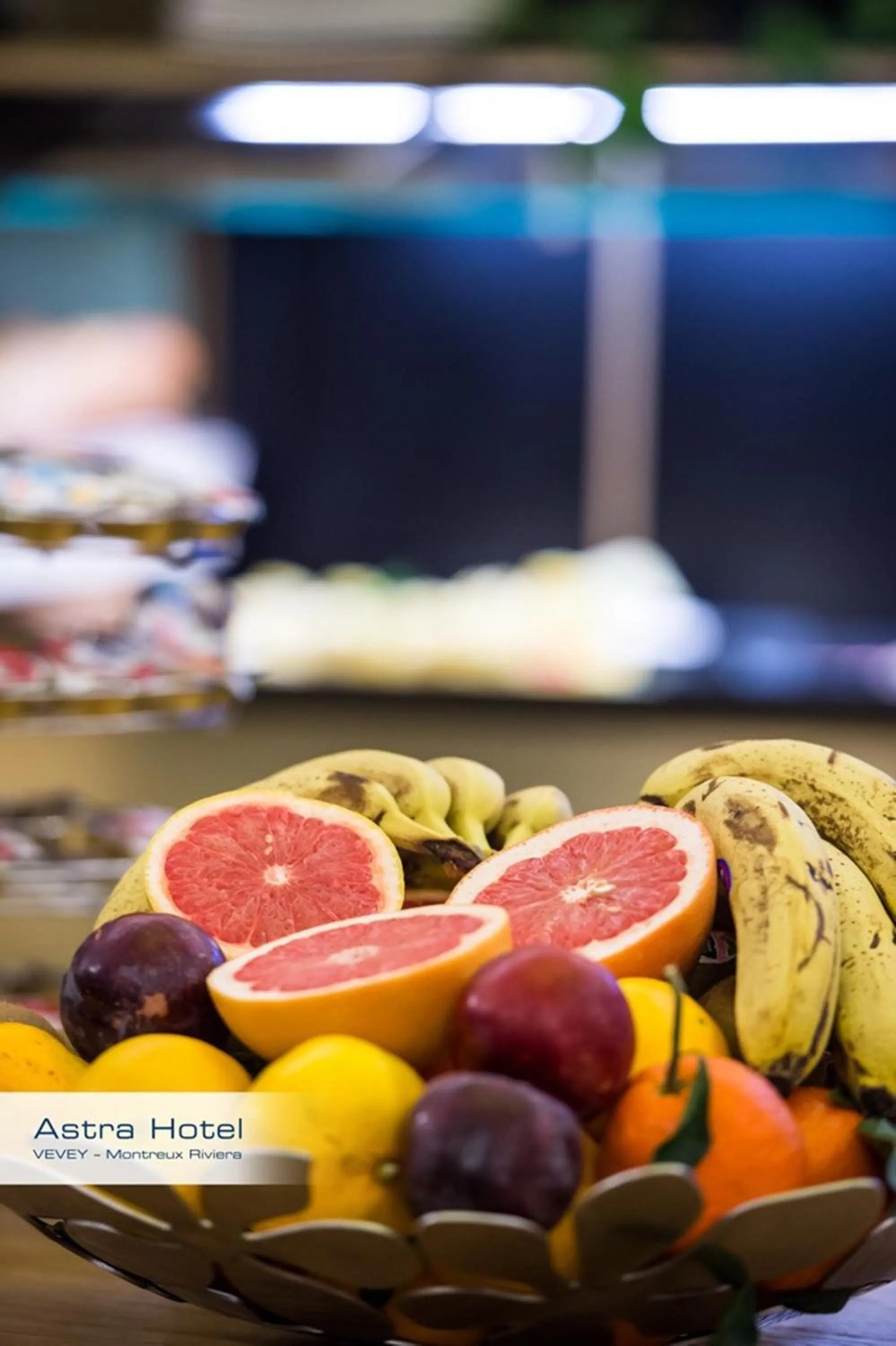 Food and drinks in Astra Vevey Hotel & Restaurant