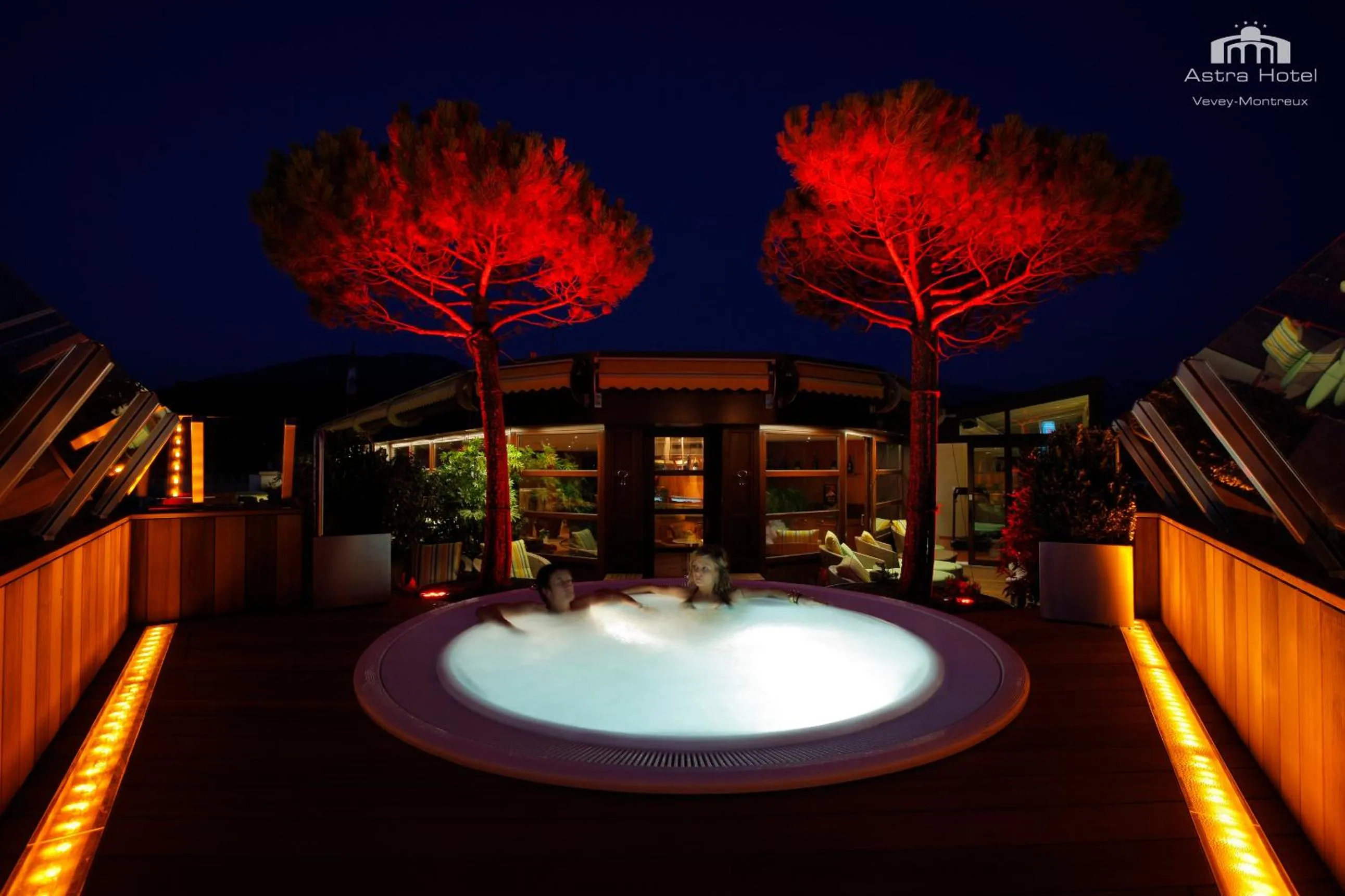 Hot Tub in Astra Vevey Hotel & Restaurant