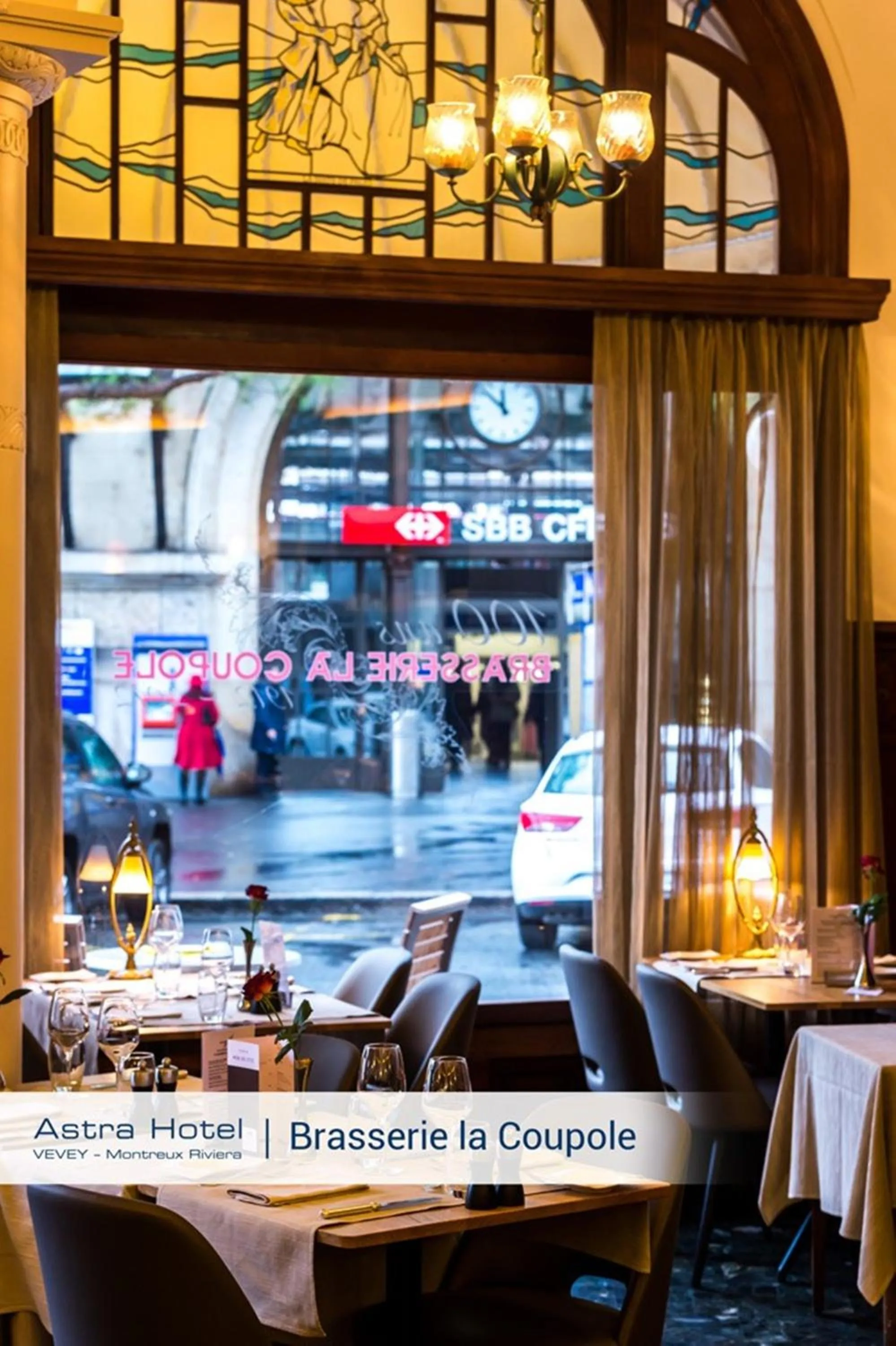 Restaurant/places to eat in Astra Vevey Hotel & Restaurant