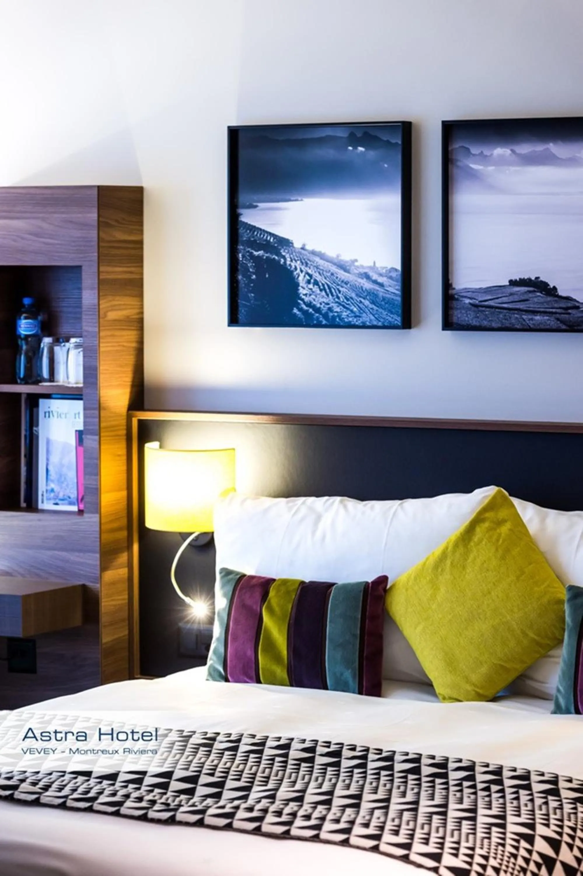 Bedroom, Bed in Astra Vevey Hotel & Restaurant