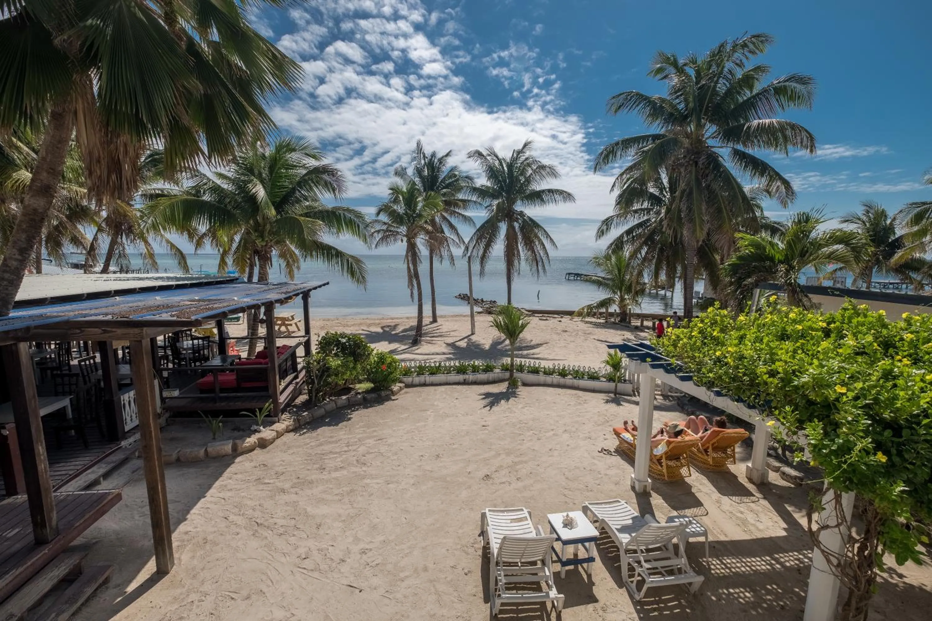 Patio in Holiday Hotel