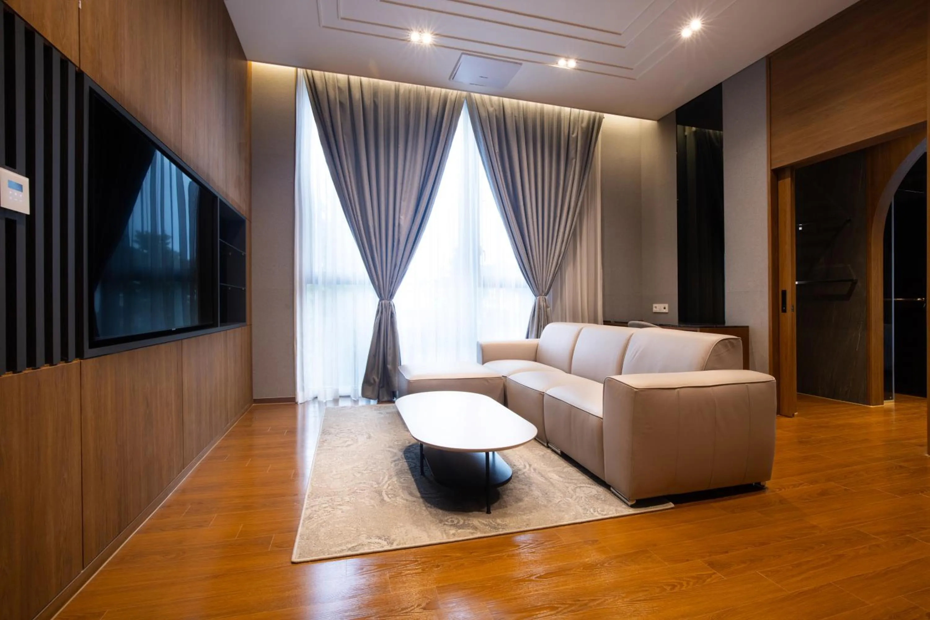 Living room in Jeonju Tourist Hotel kkotsim