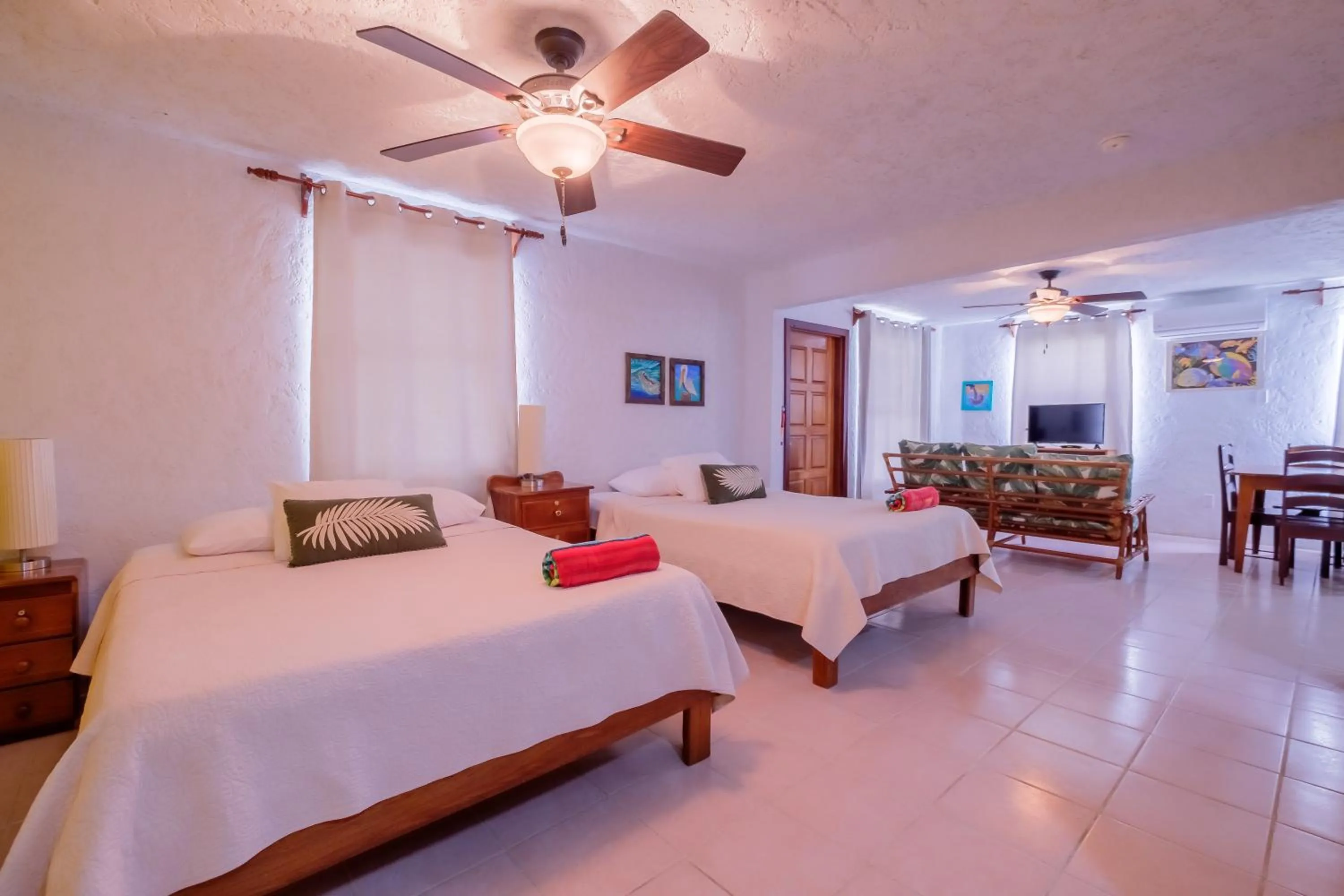 Bed in Seven Seas Resort Adults Only