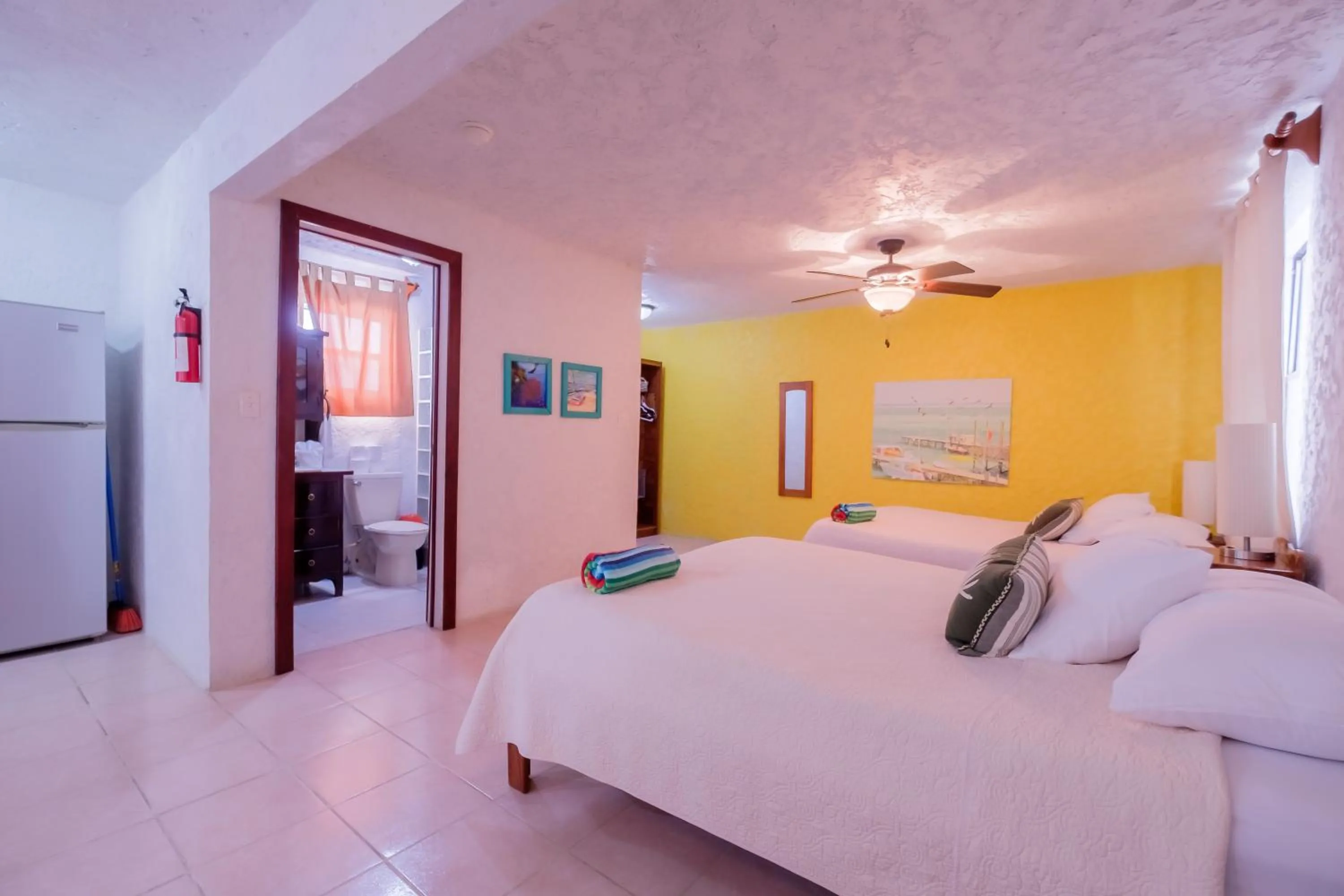 Bed in Seven Seas Resort Adults Only