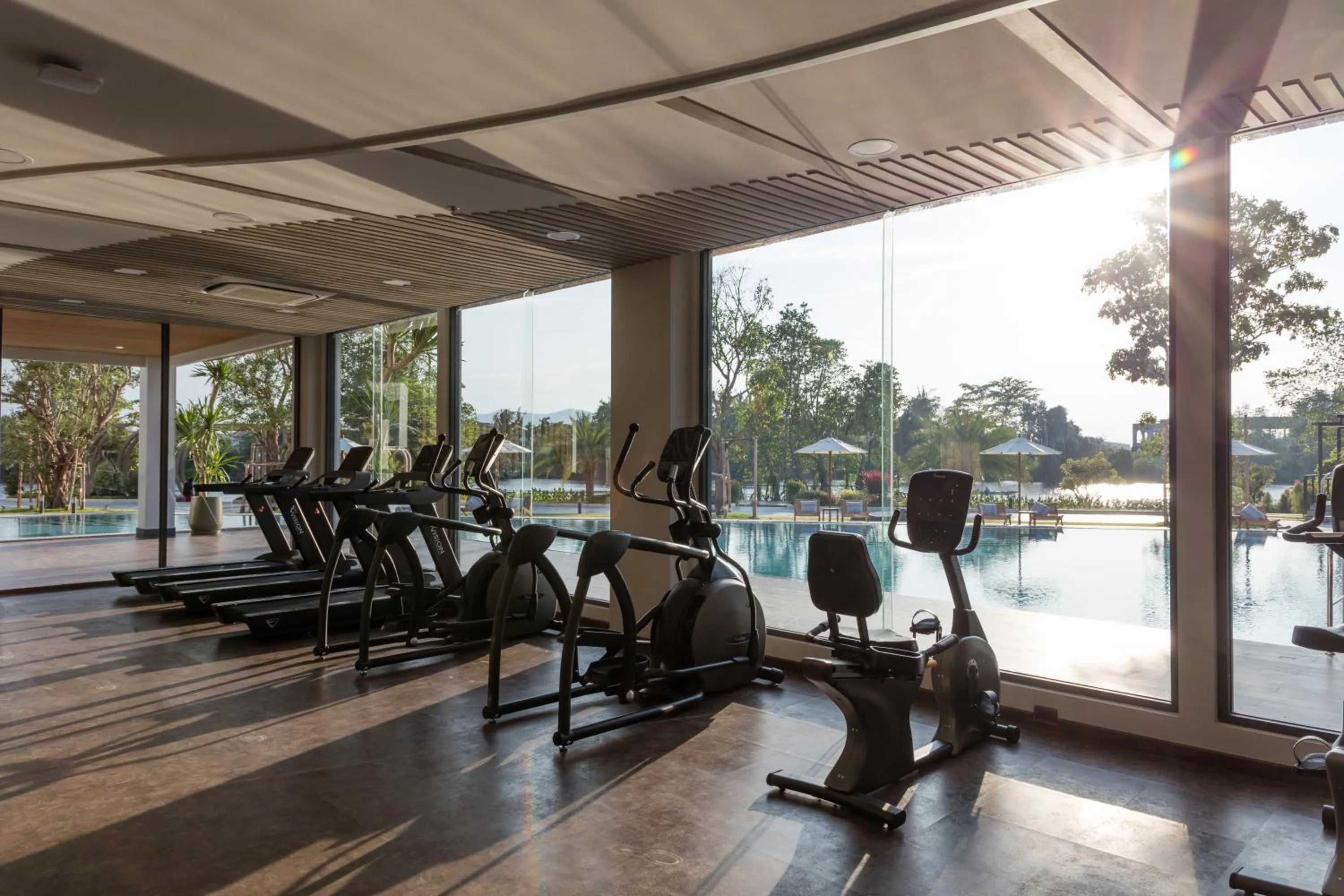 Fitness centre/facilities in Laguna Grand Hotel & Spa Songkhla