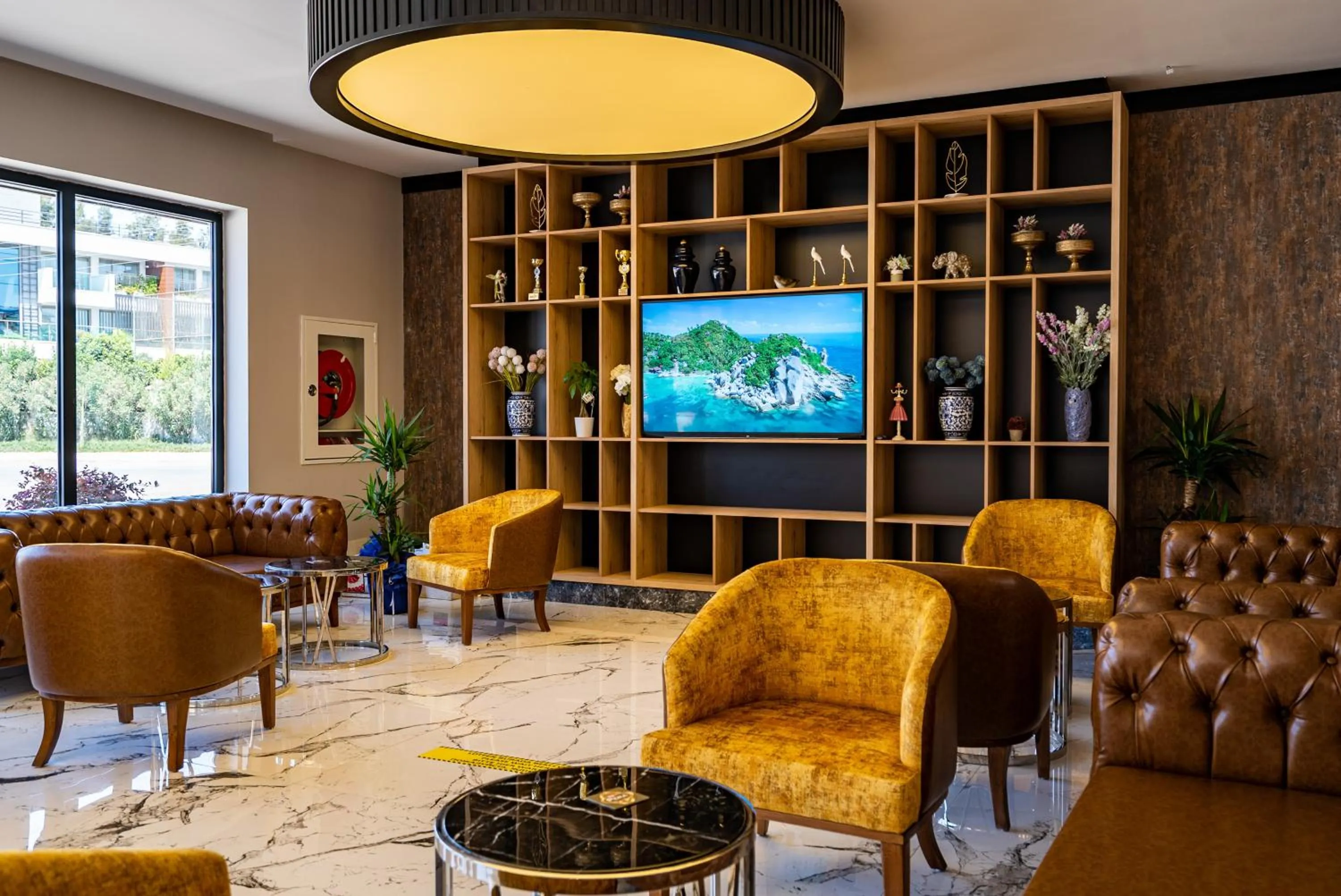 Lobby or reception in Side Amour Hotel