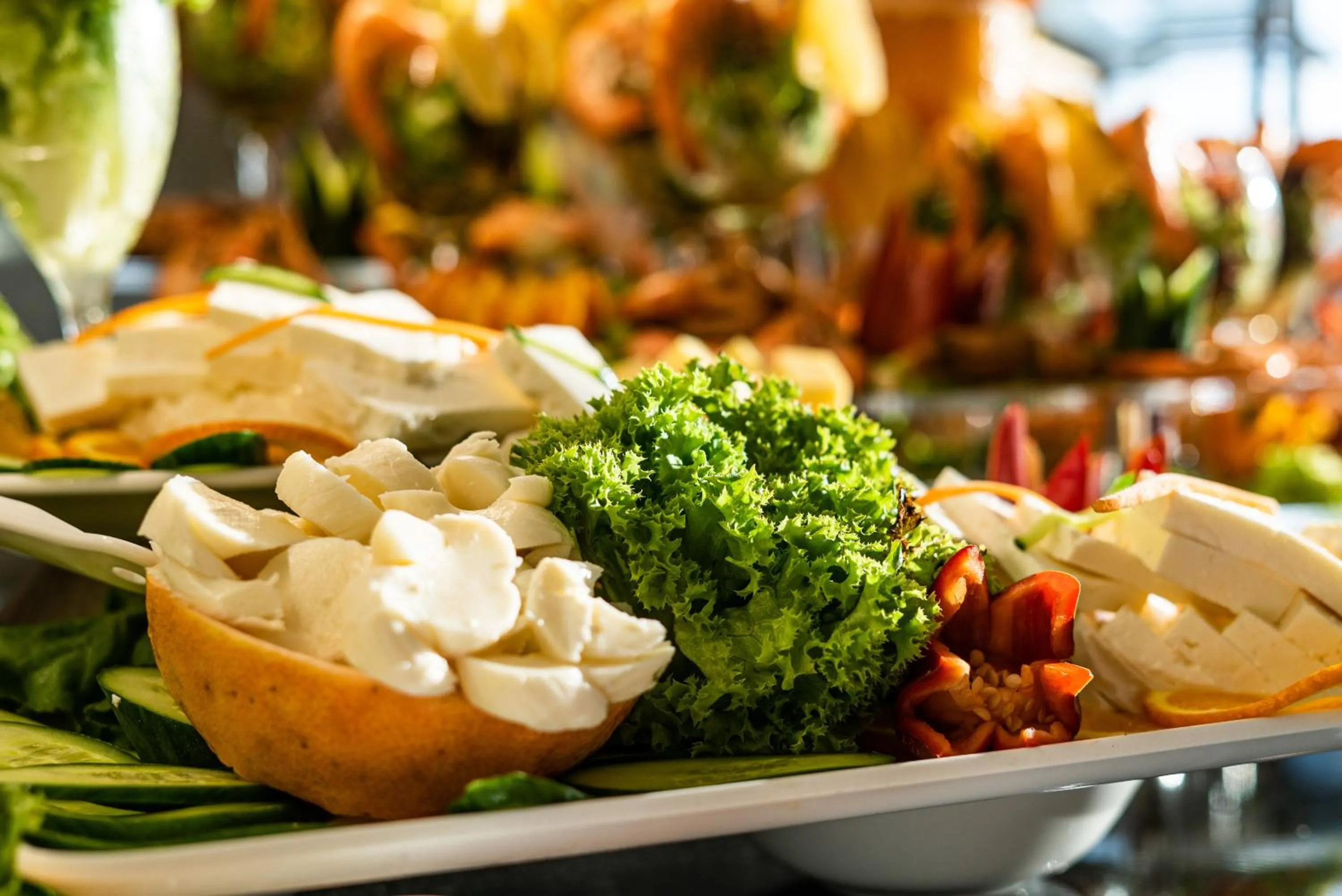 Food and drinks in Side Amour Hotel