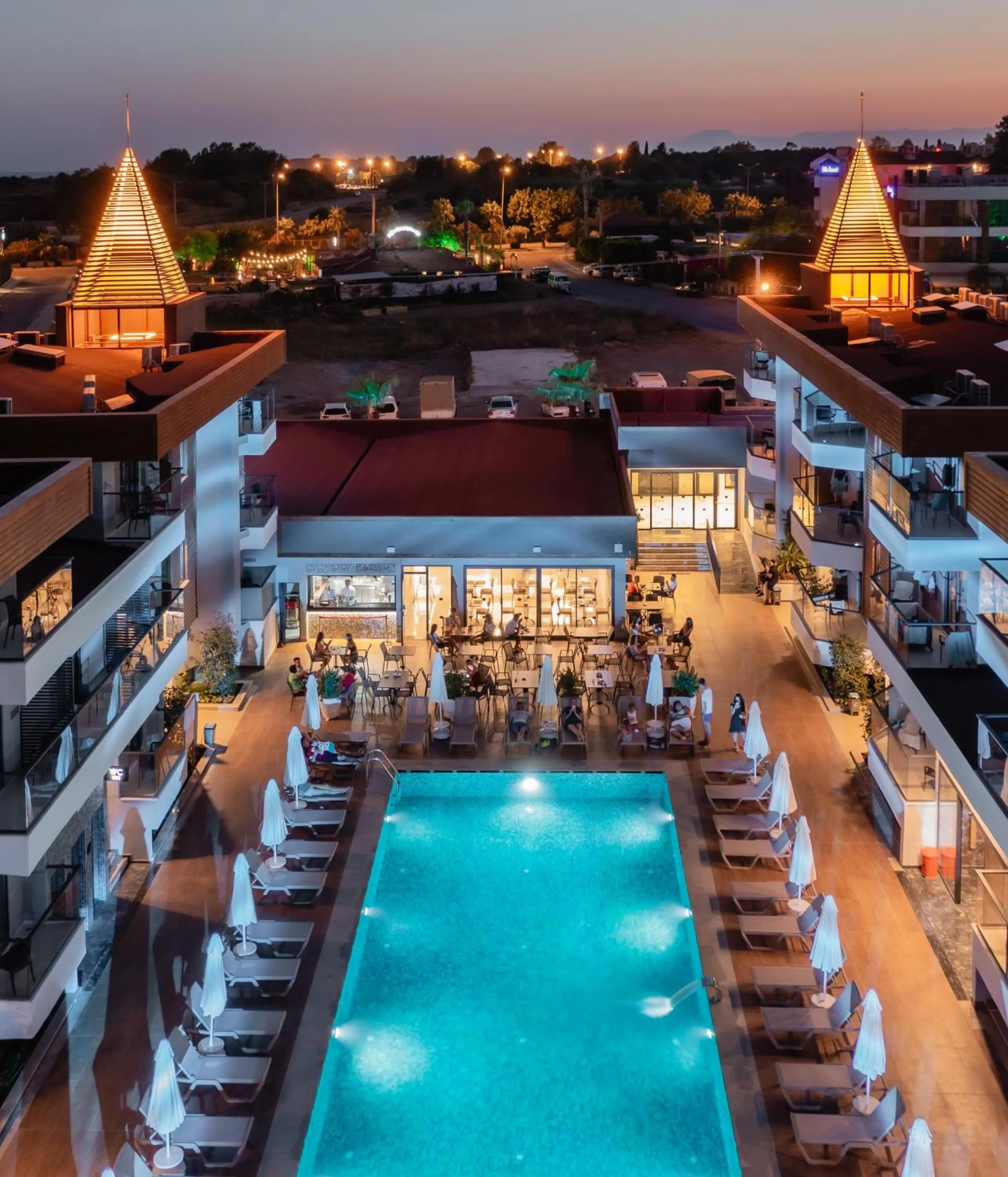 Swimming pool in Side Amour Hotel