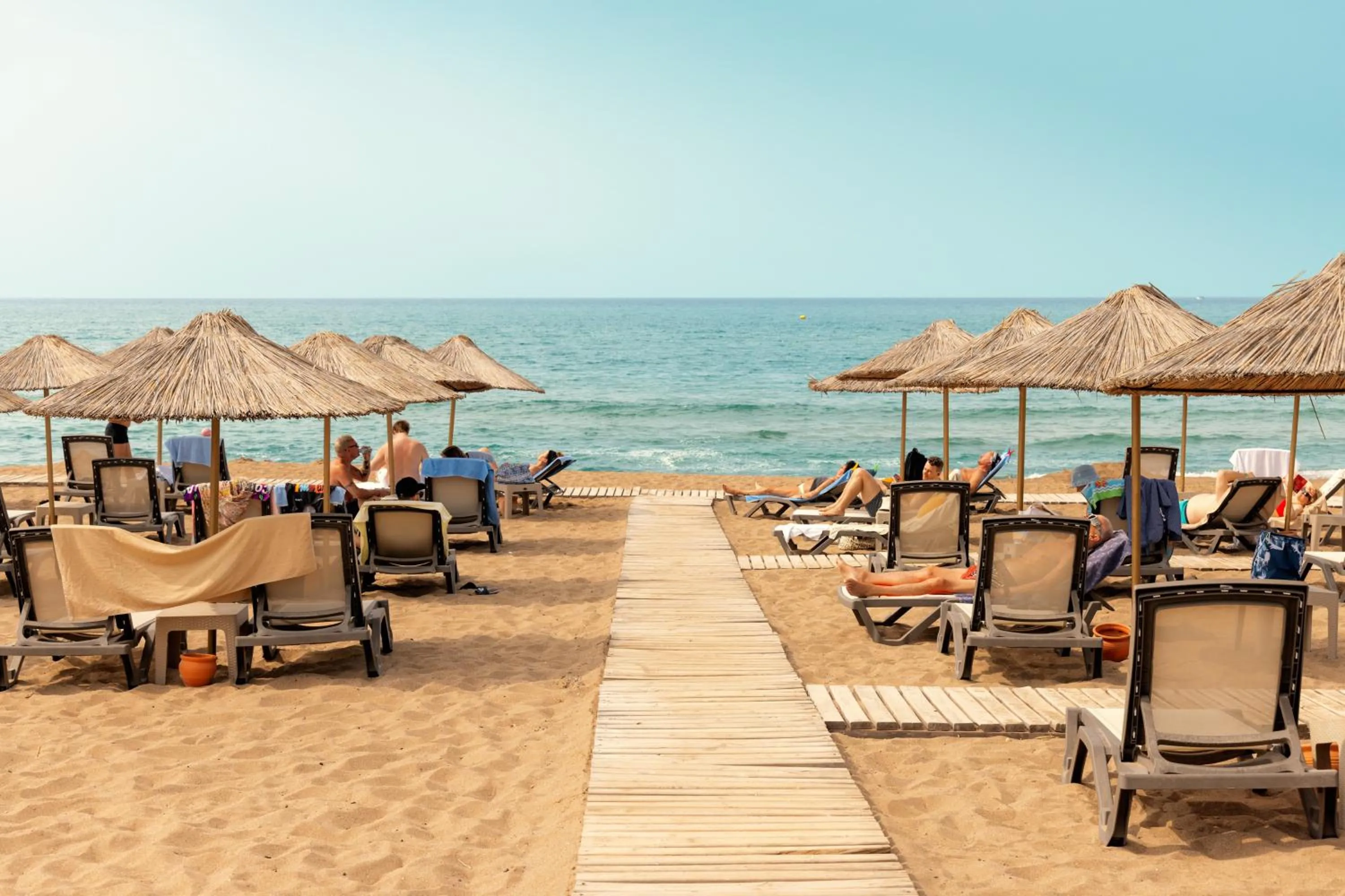 Beach in Side Amour Hotel