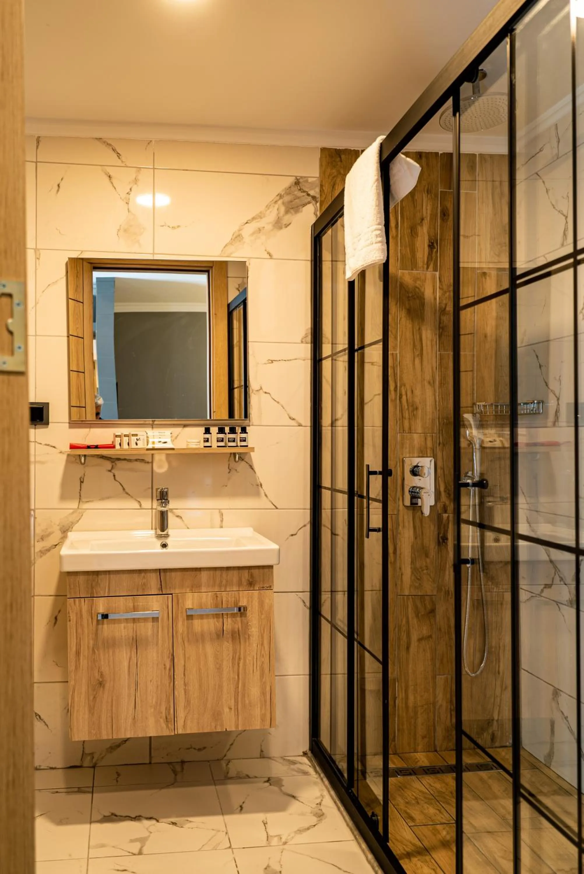 Shower in Side Amour Hotel