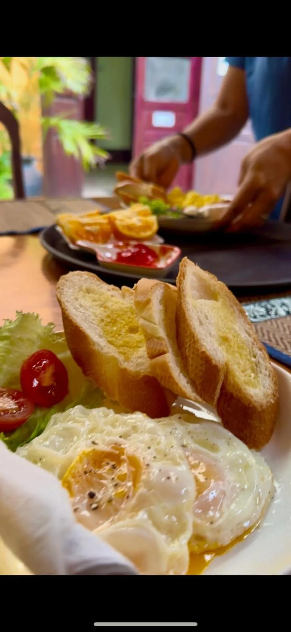 Breakfast in Luang Prabang Manichan Villa