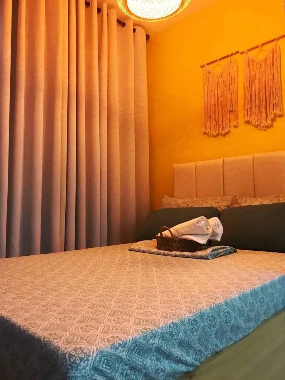 Bed in Summer10th Pinesuites Scandi Minimalist Deluxe