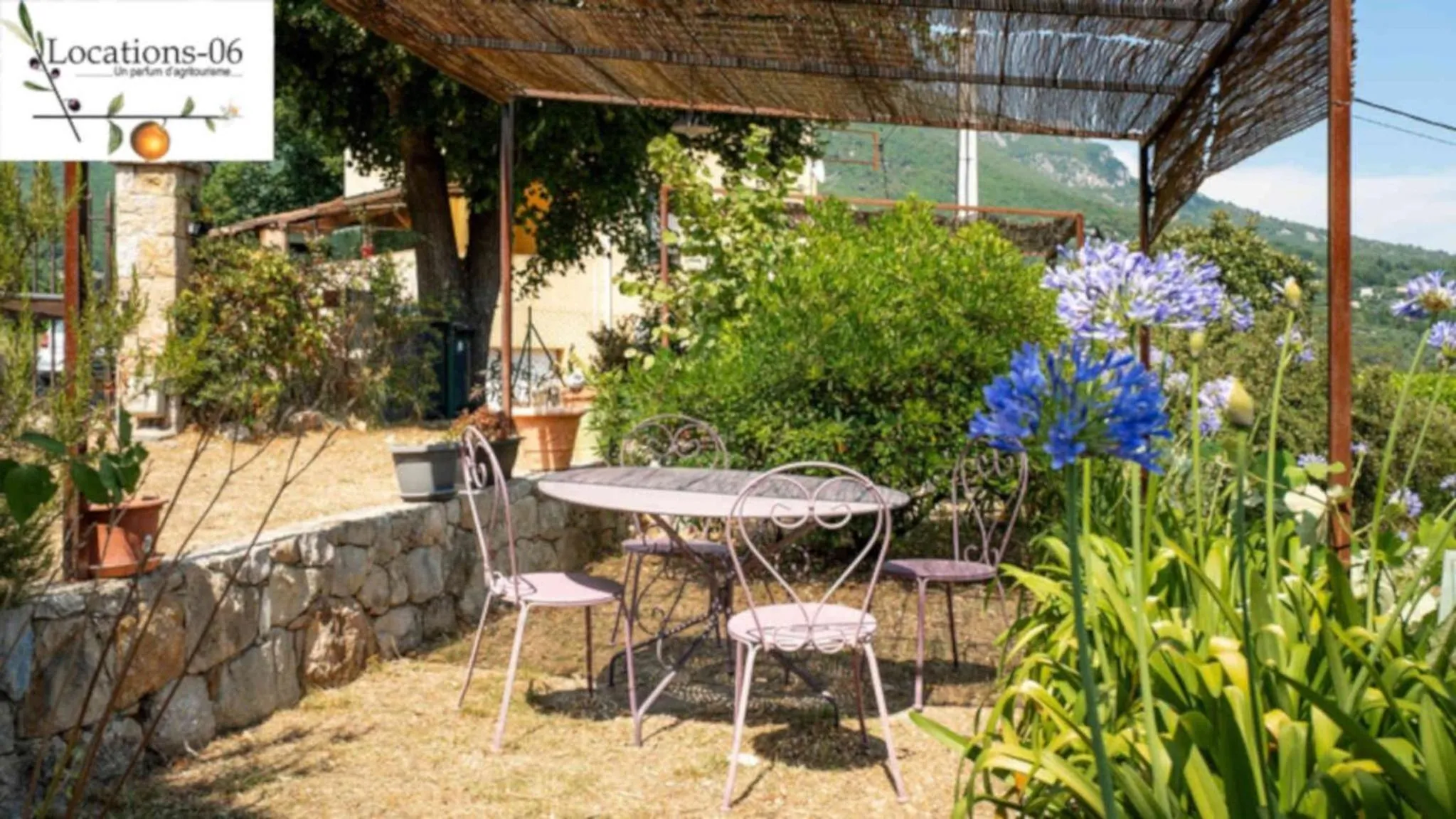 Patio in Holidays In Provence Alpes Maritimes