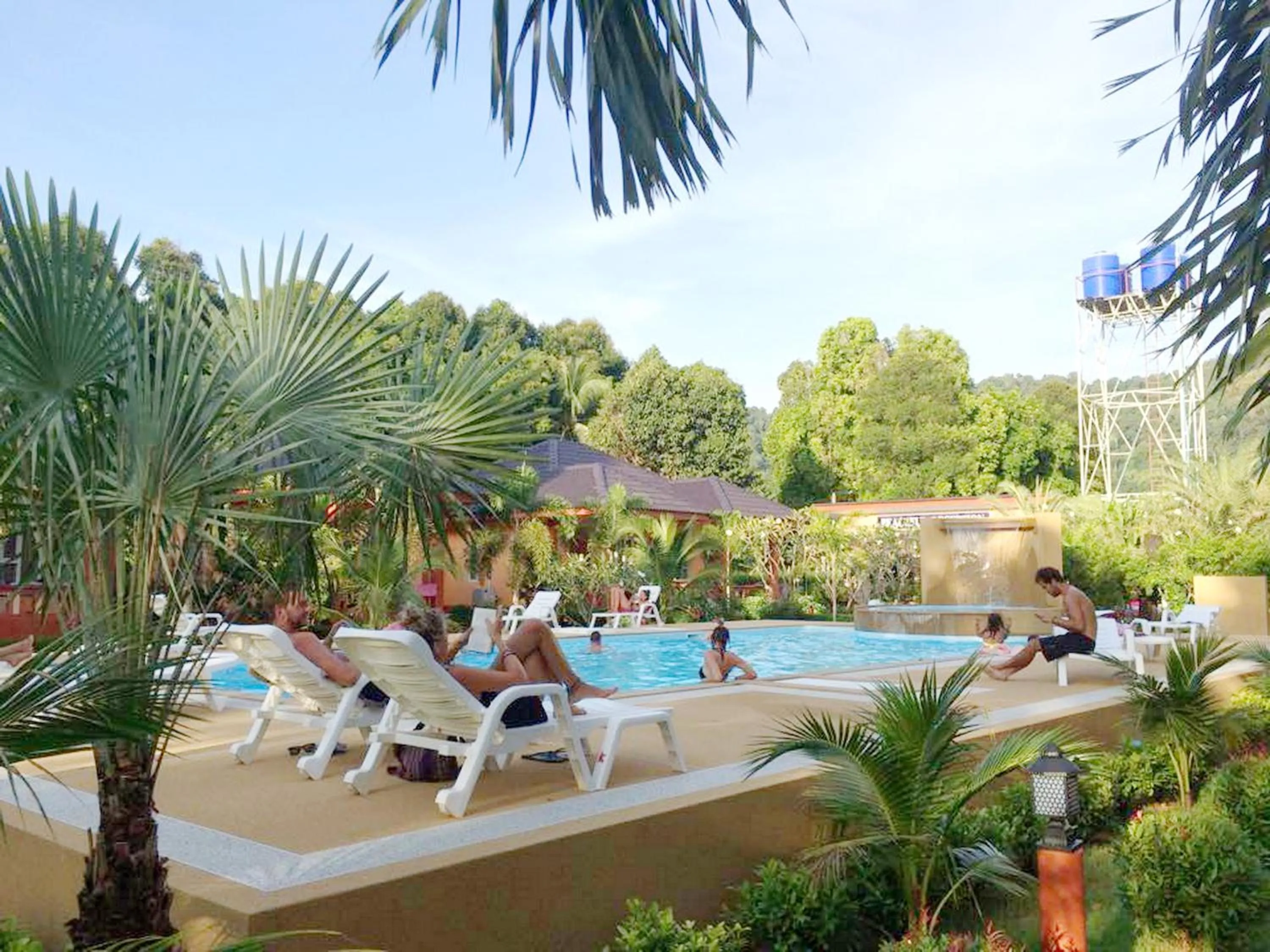 Day in Peaceful Resort , Long Beach - Koh Lanta