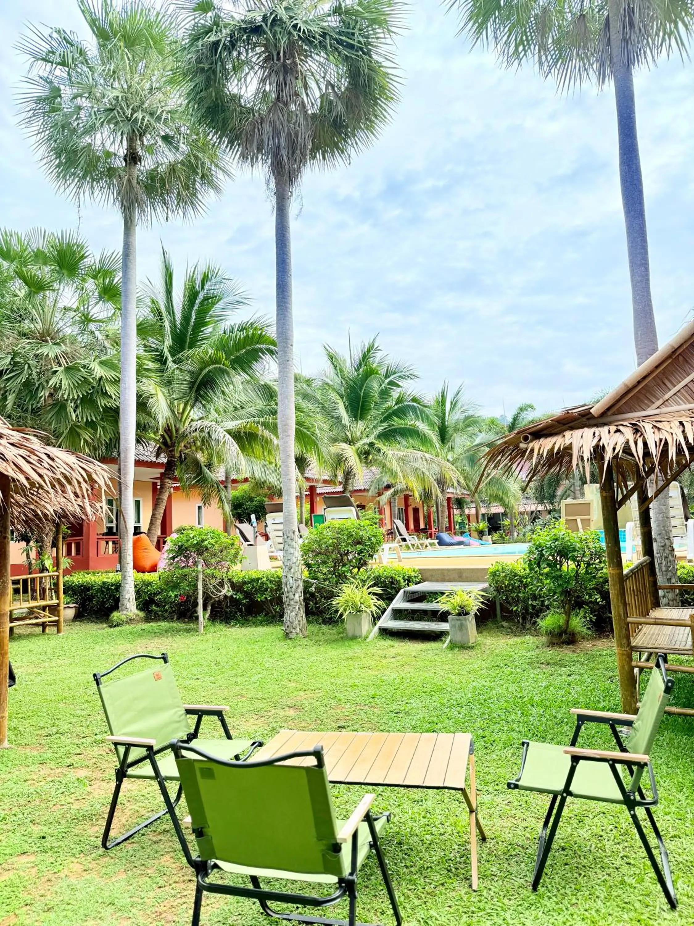 Natural landscape in Peaceful Resort , Long Beach - Koh Lanta