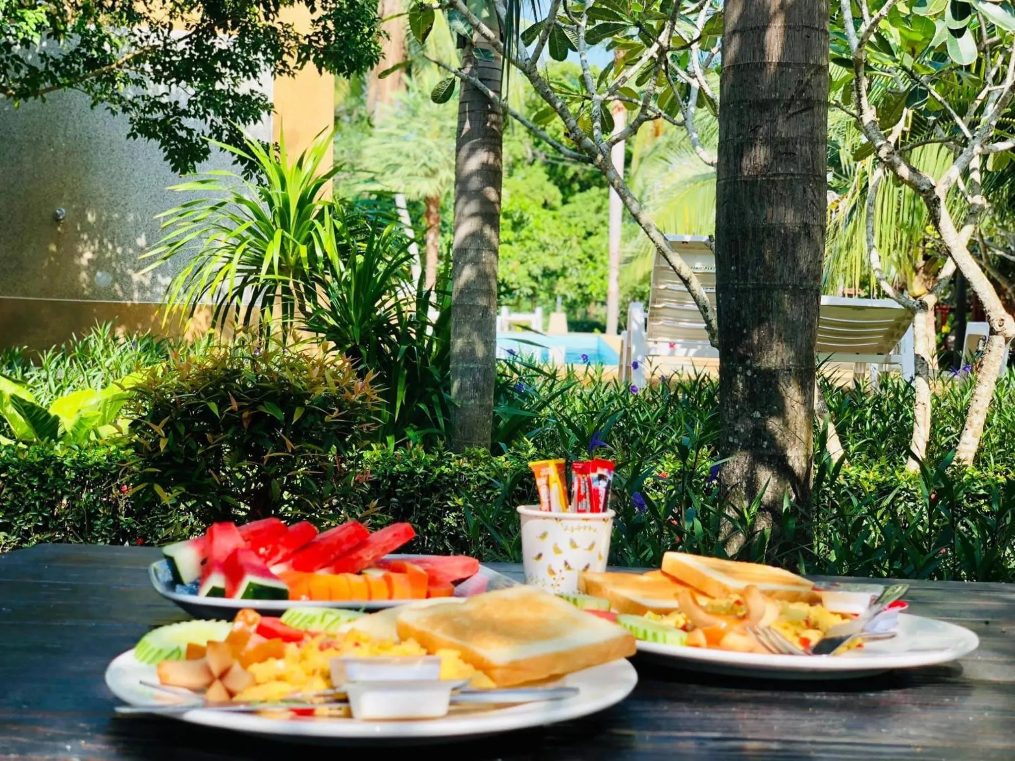 Food in Peaceful Resort , Long Beach - Koh Lanta