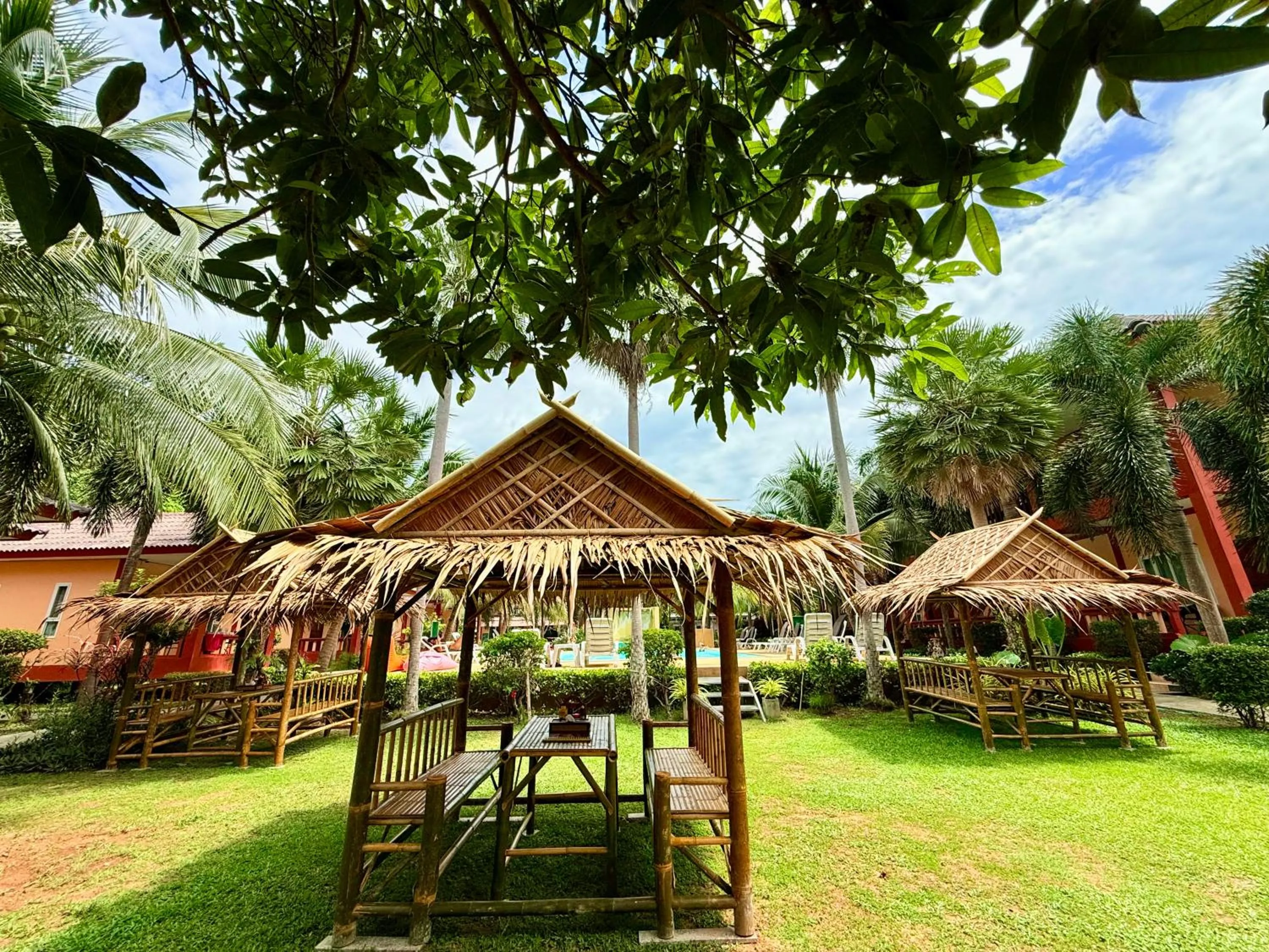 Natural landscape in Peaceful Resort , Long Beach - Koh Lanta