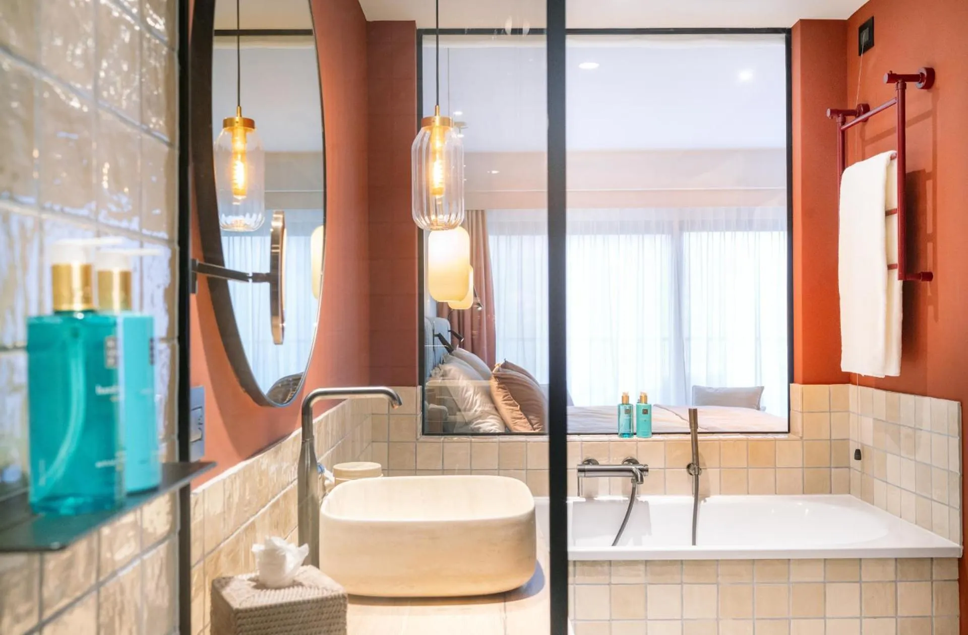 Bathroom in A-ROSA Gardasee